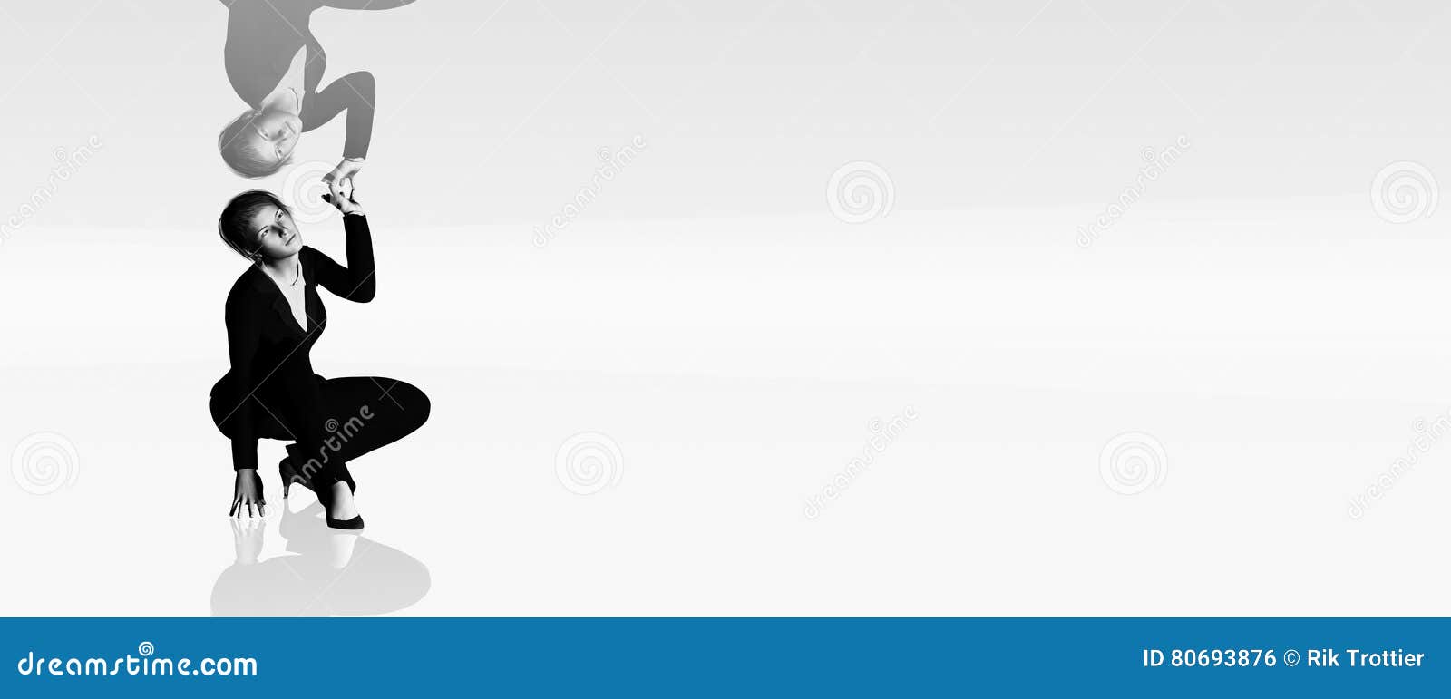 Glass Ceiling Cartoon Vector 47560901