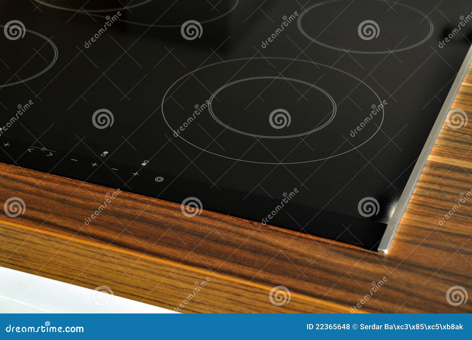 Glass ceramic cooker stock photo. Image of heat, isolation 22365648