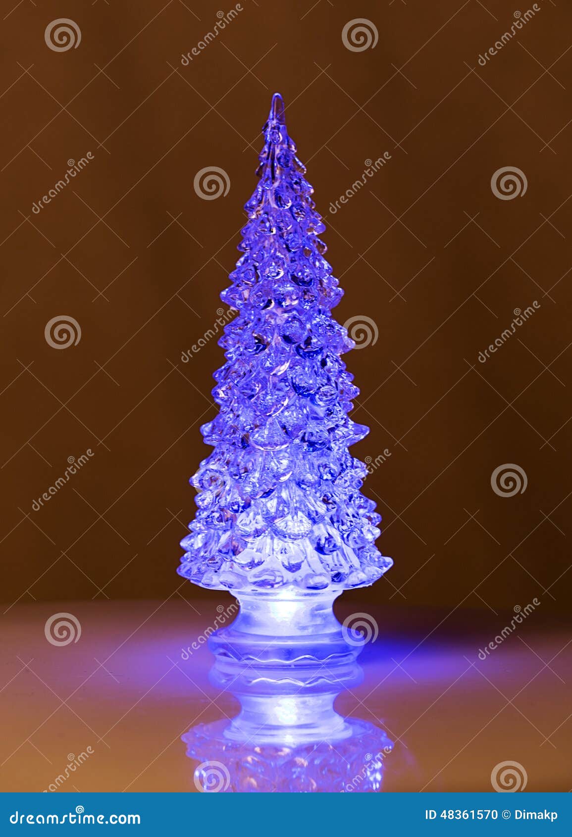Glass Christmas tree stock photo. Image of object, decoration 48361570