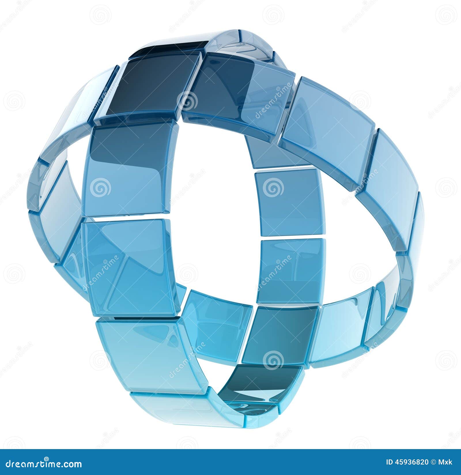 Glass circles stock illustration. Illustration of shape - 45936820