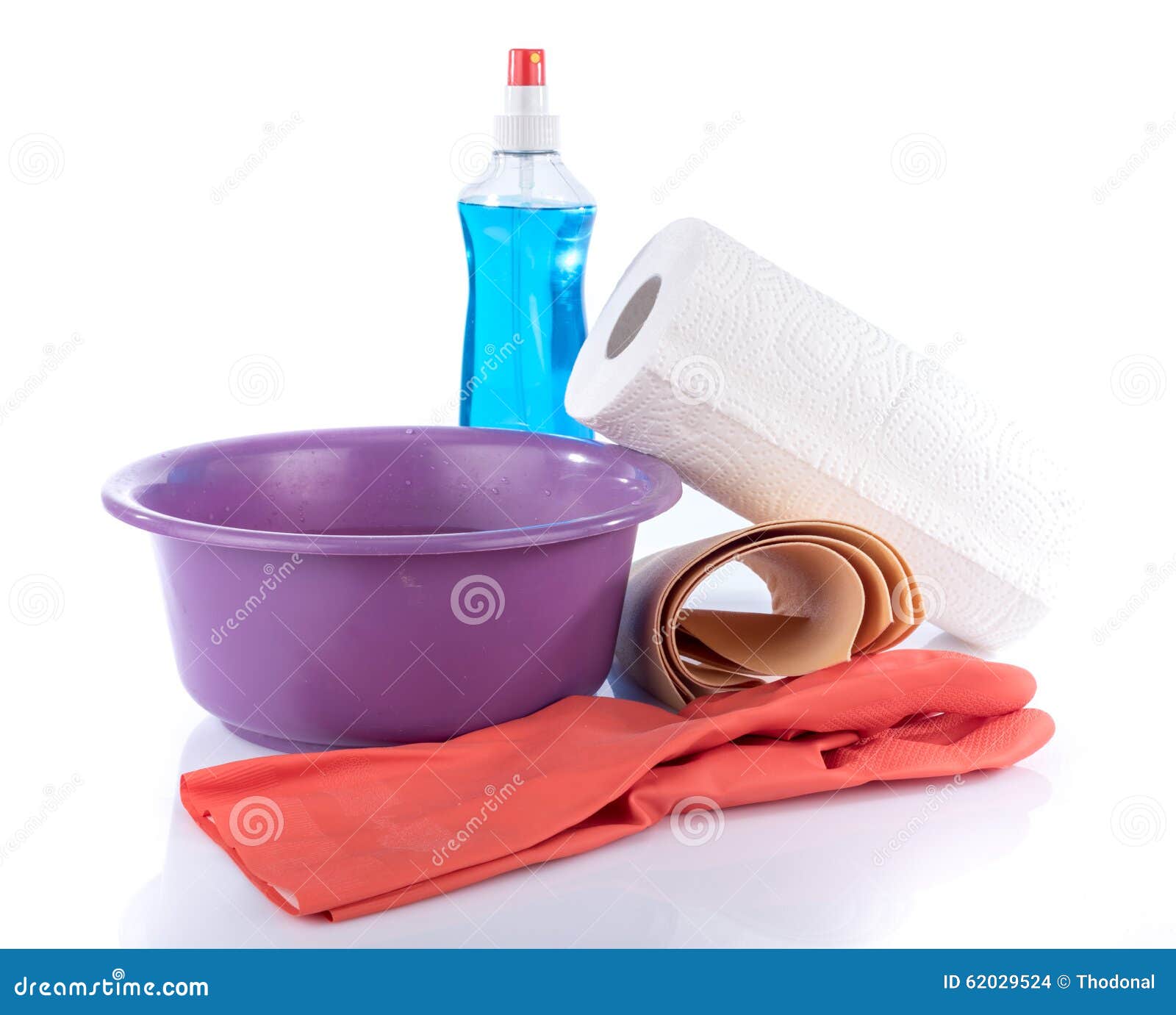 Glass Cleaner with Cleaning Equipment Stock Photo Image of cleaner
