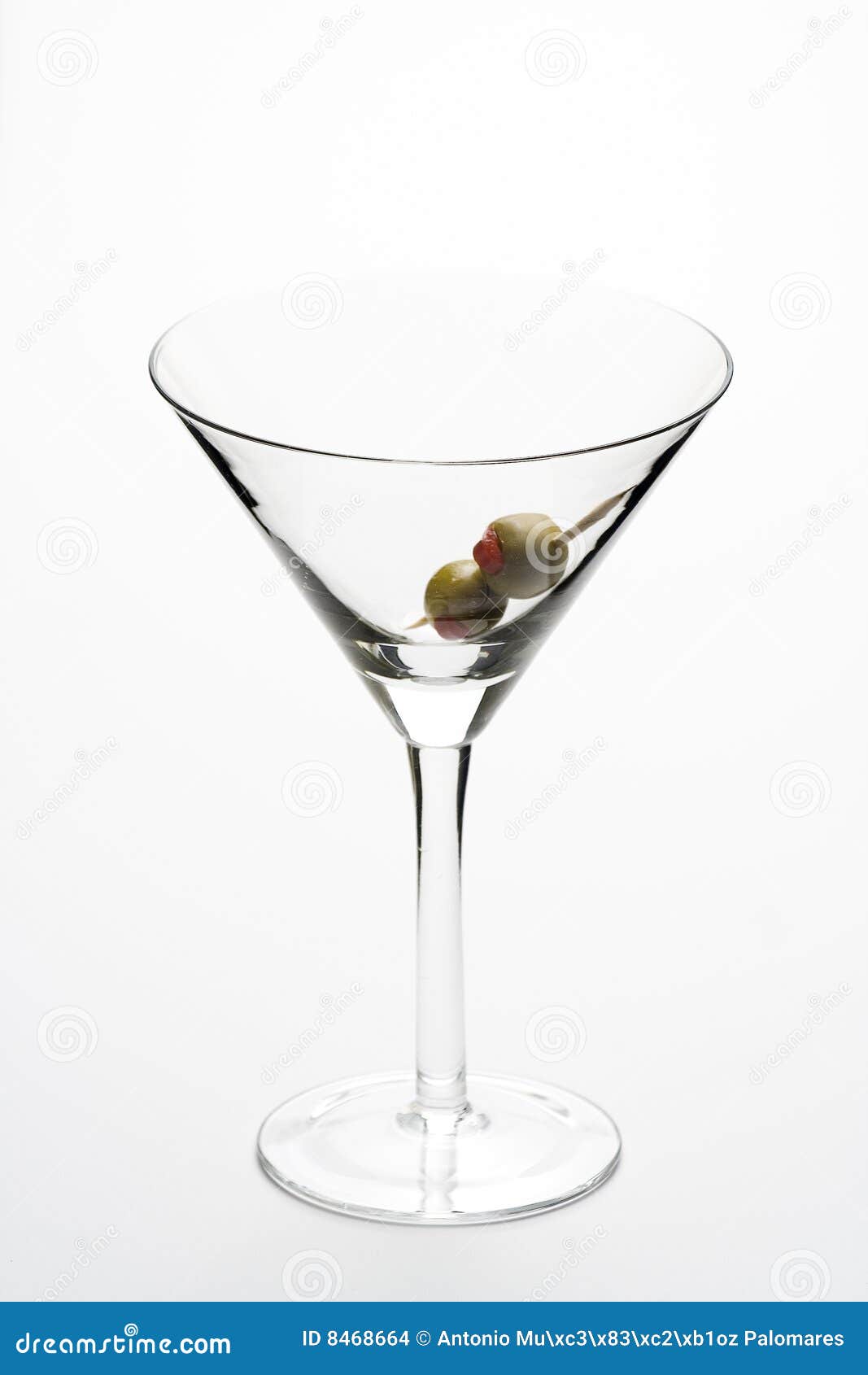 Glass Cold Martini Cocktail Isolated Stock Photo Image of liquid