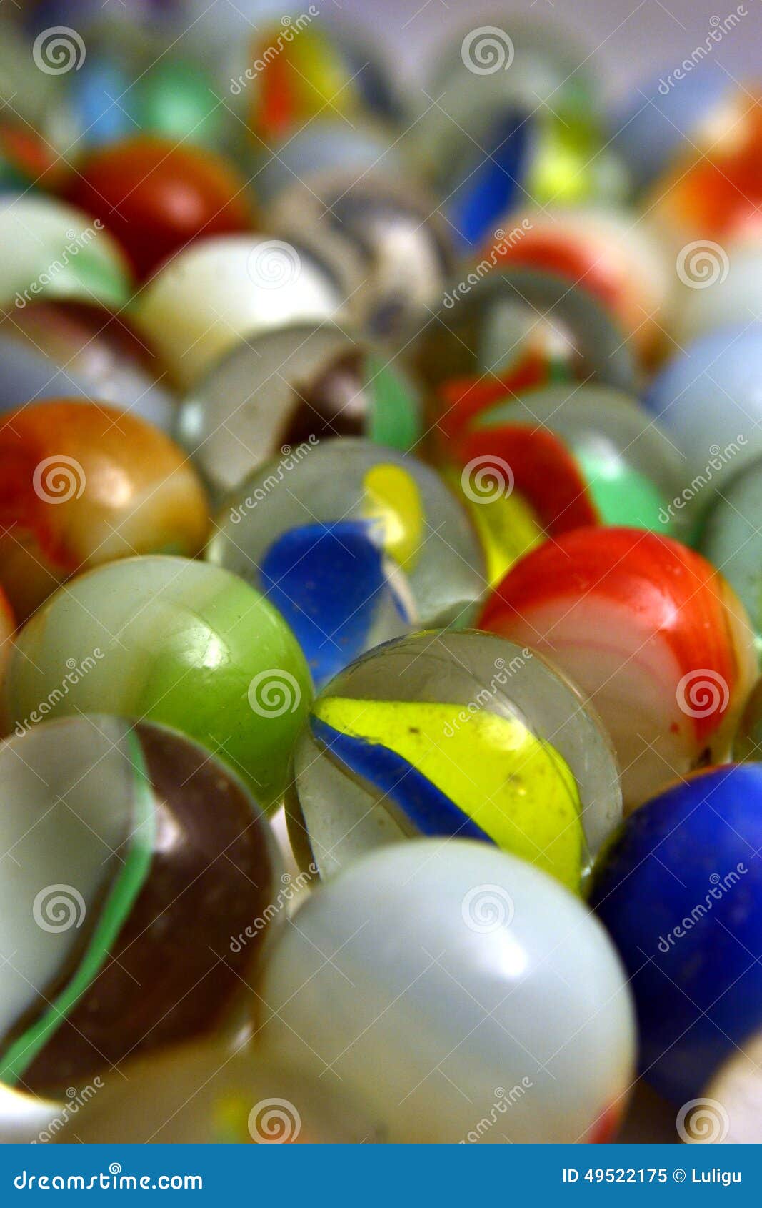 glass colored balls
