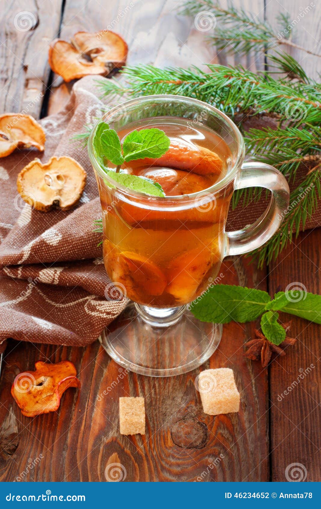 Compote Uzvar Drink From Dried Fruits And Honey. Sweet Wheat Kutia With