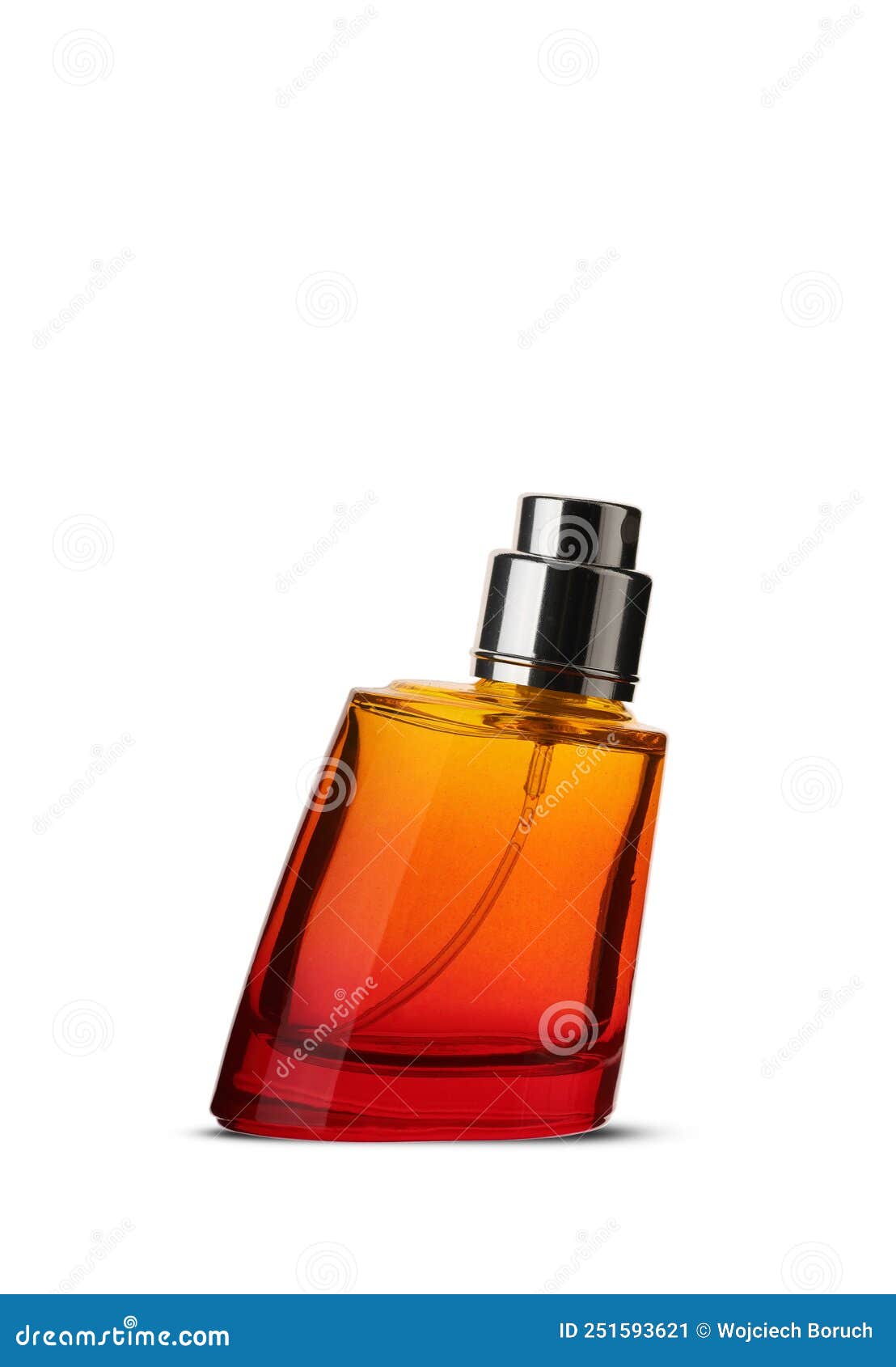 Glass Container for Perfume Stock Image Image of fragrance, isolated