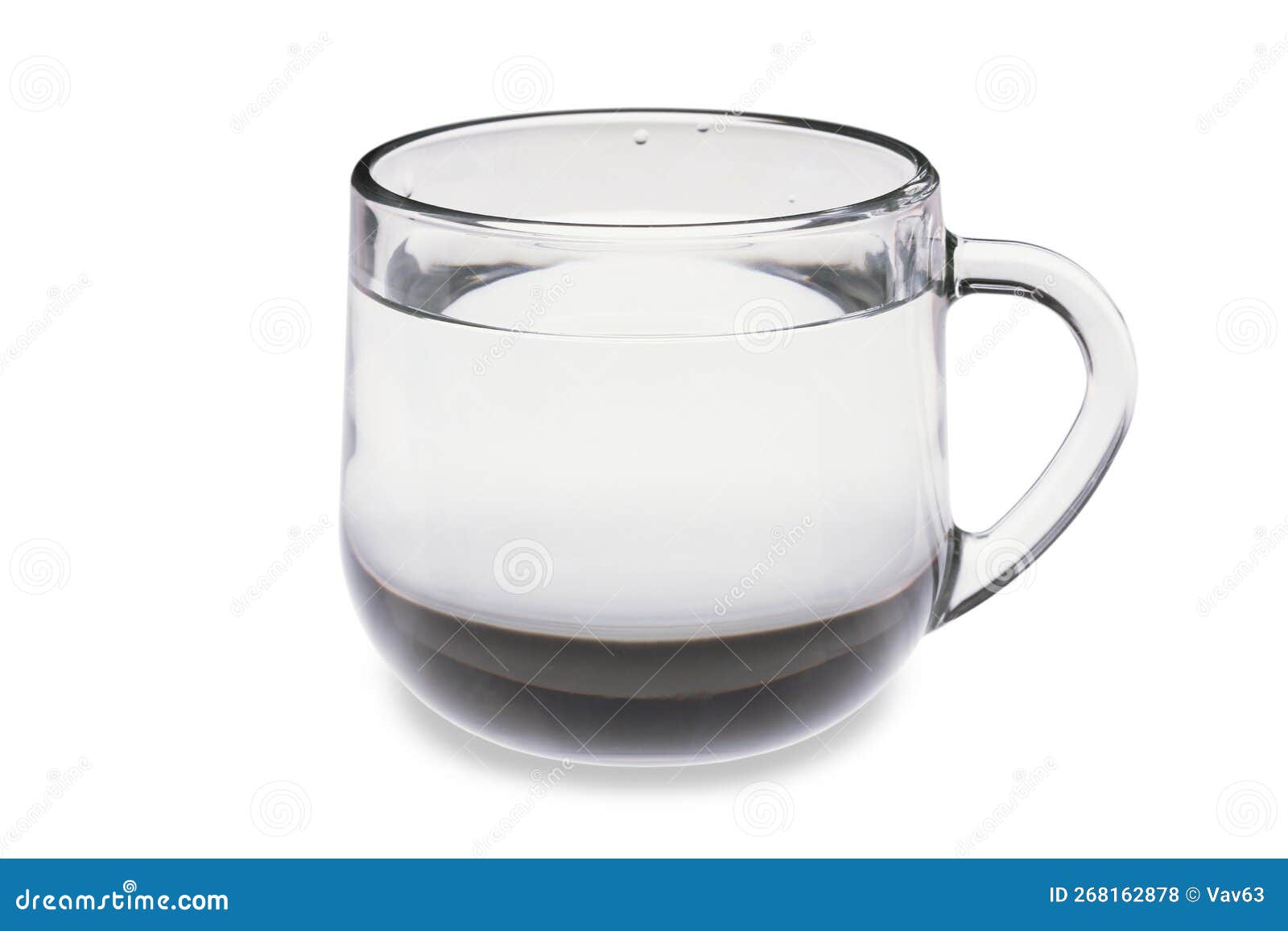 Glass cup with water stock photo. Image of kitchen, cold 268162878