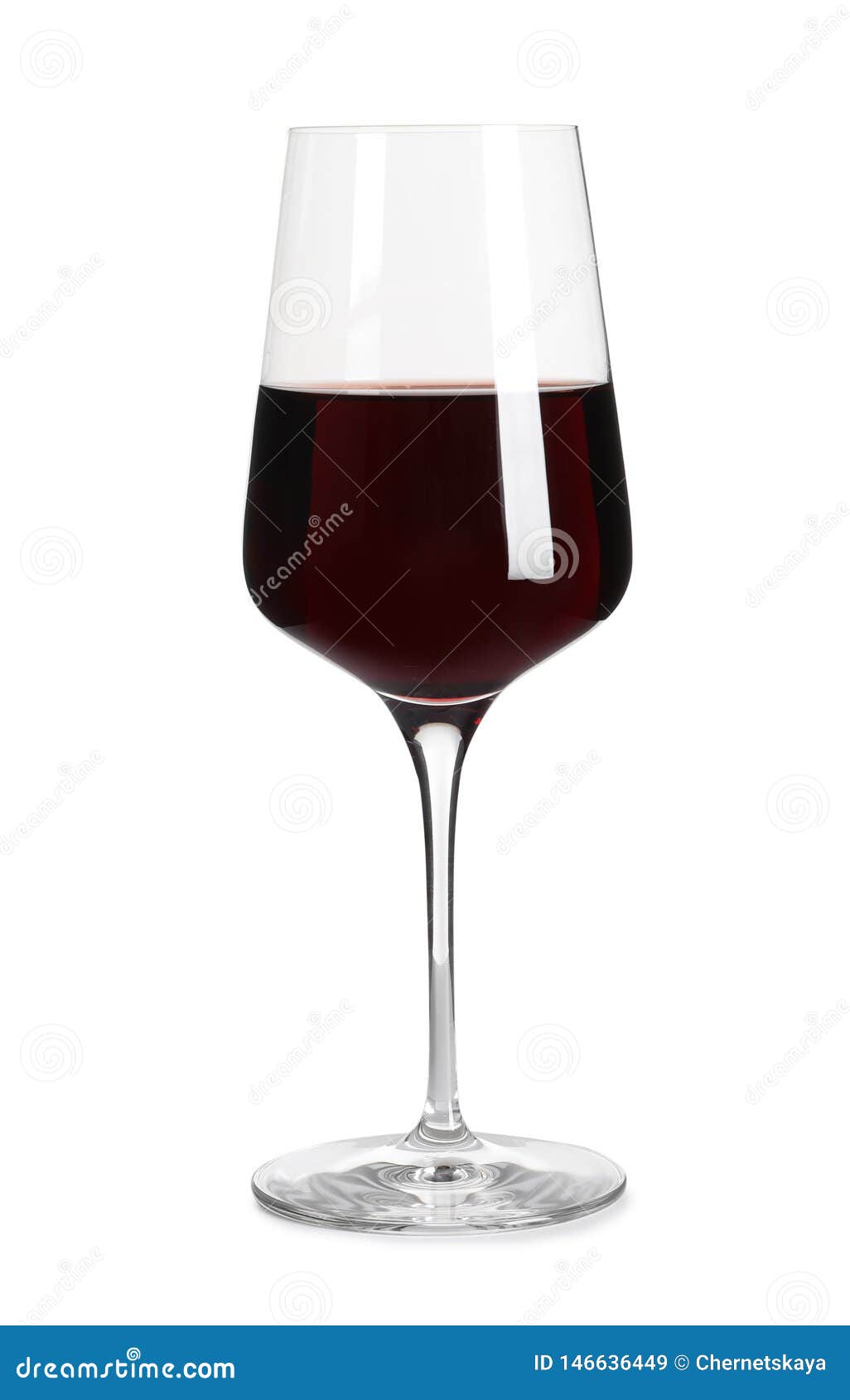 Glass of Delicious Expensive Red Wine Stock Image Image of delicious