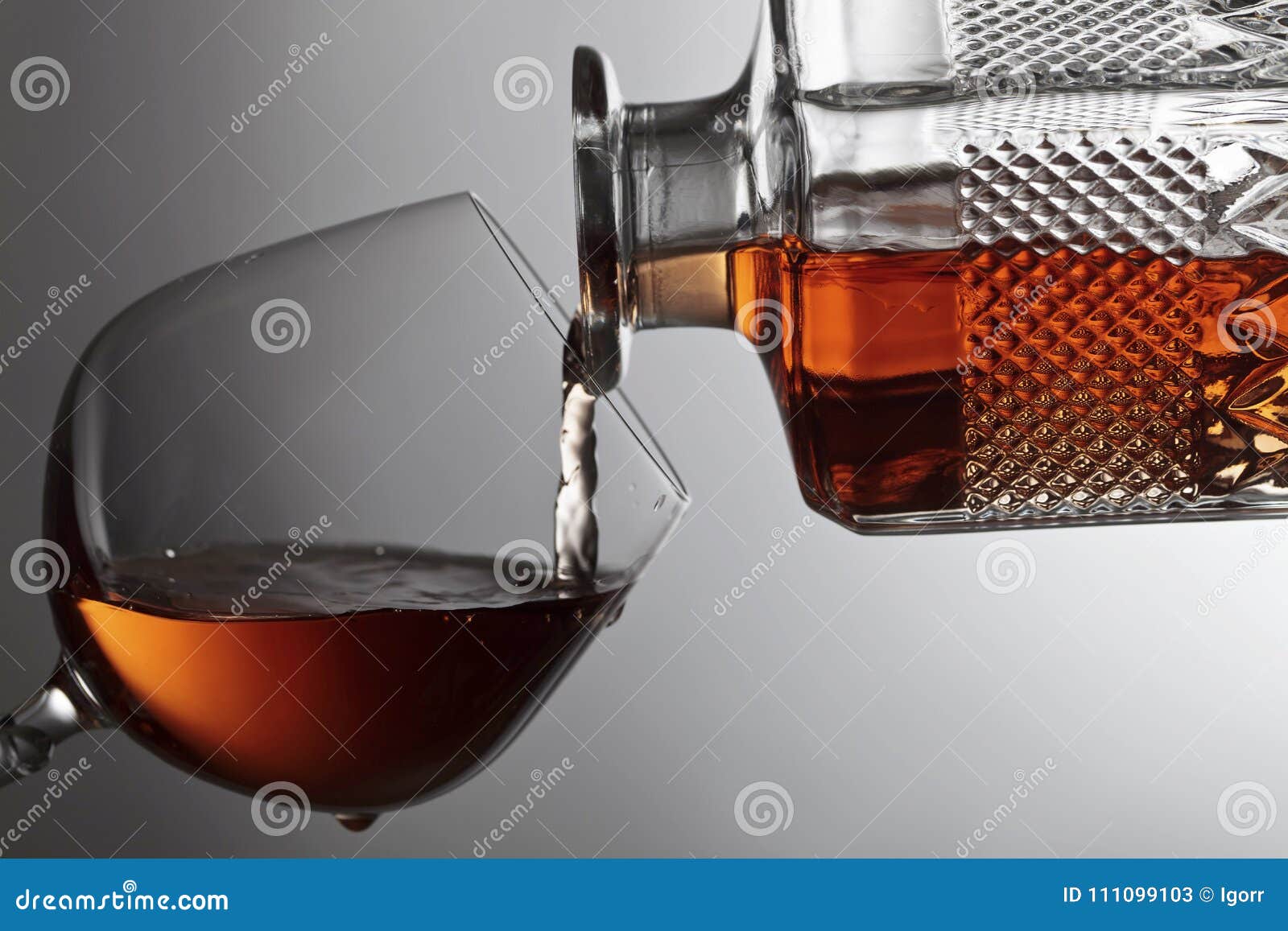 Snifter of brandy . stock image. Image of background 111099103