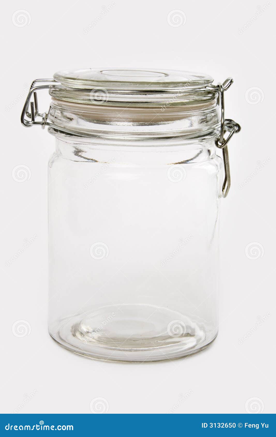 Glass food jar stock photo. Image of cover, glass, container 3132650