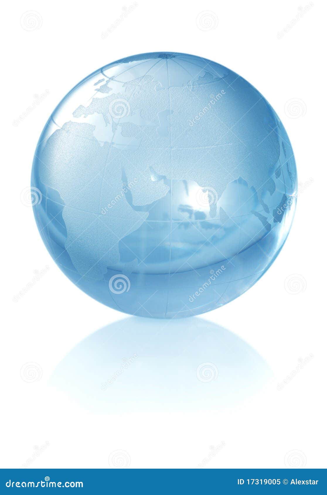 Glass globe of World stock image. Image of blue, circular 17319005