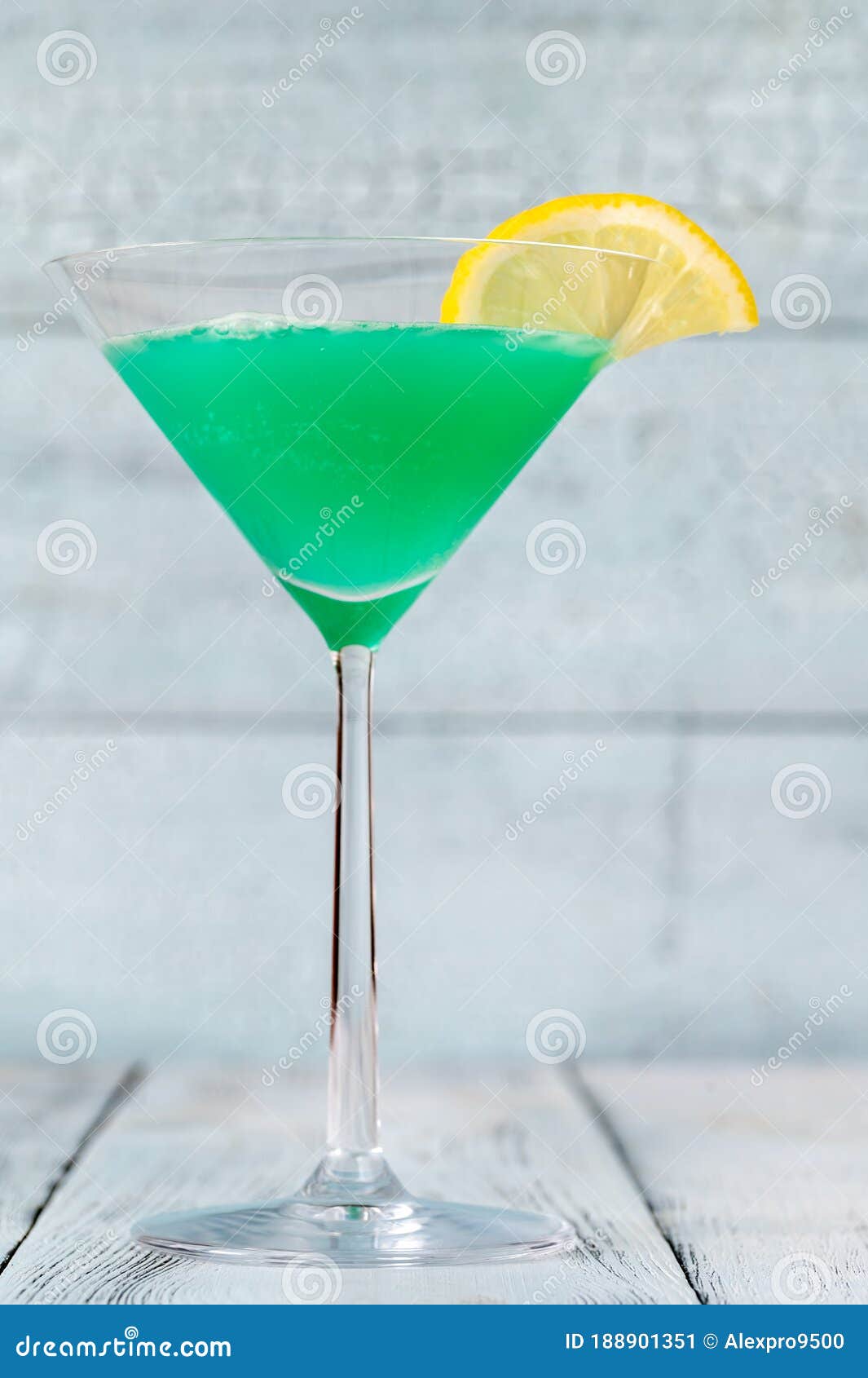 Glass of Green Screwdriver stock image. Image of classic 188901351