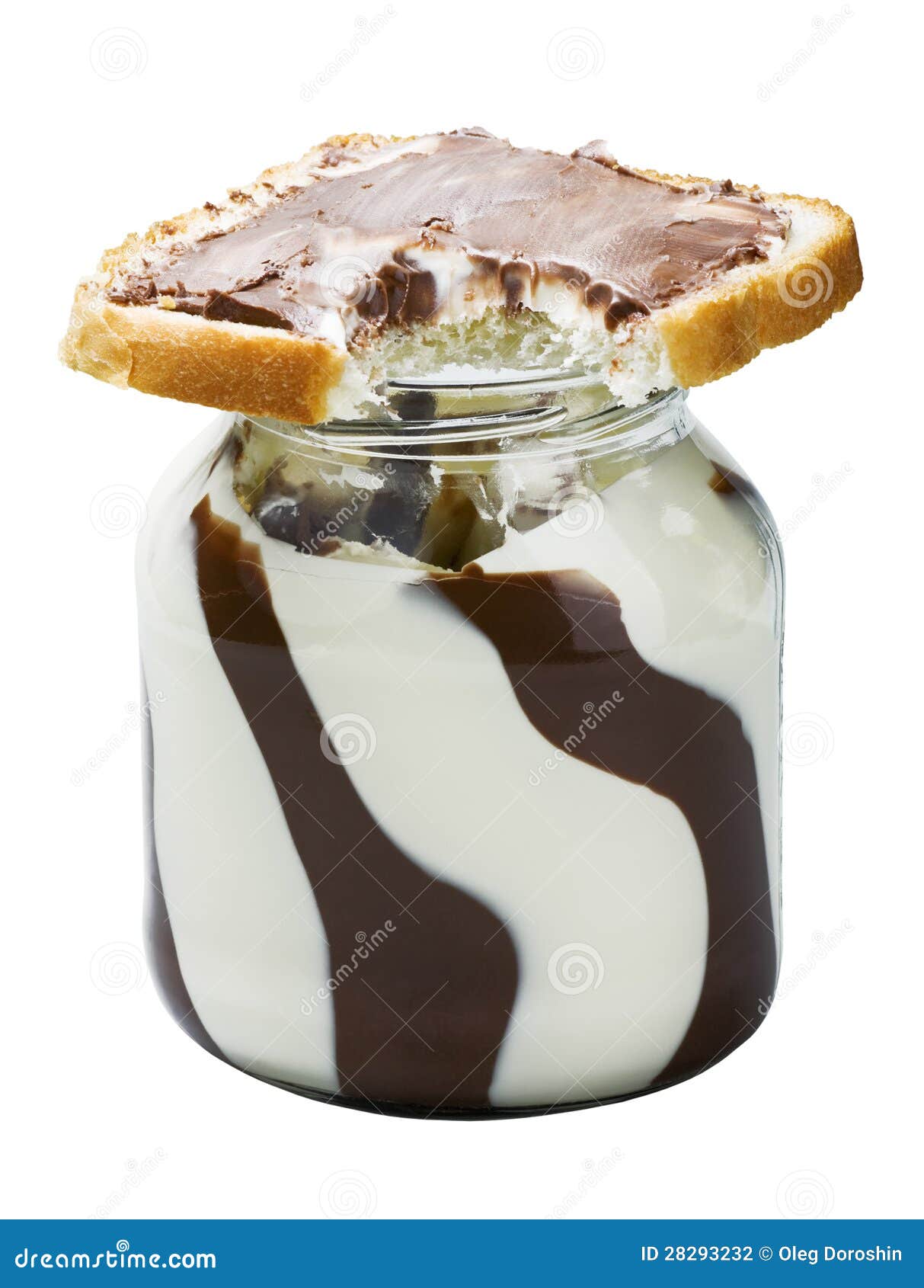 Download Glass Jar With Chocolate Spread Stock Photo Image Of Ingredient Paste 28293232 Yellowimages Mockups