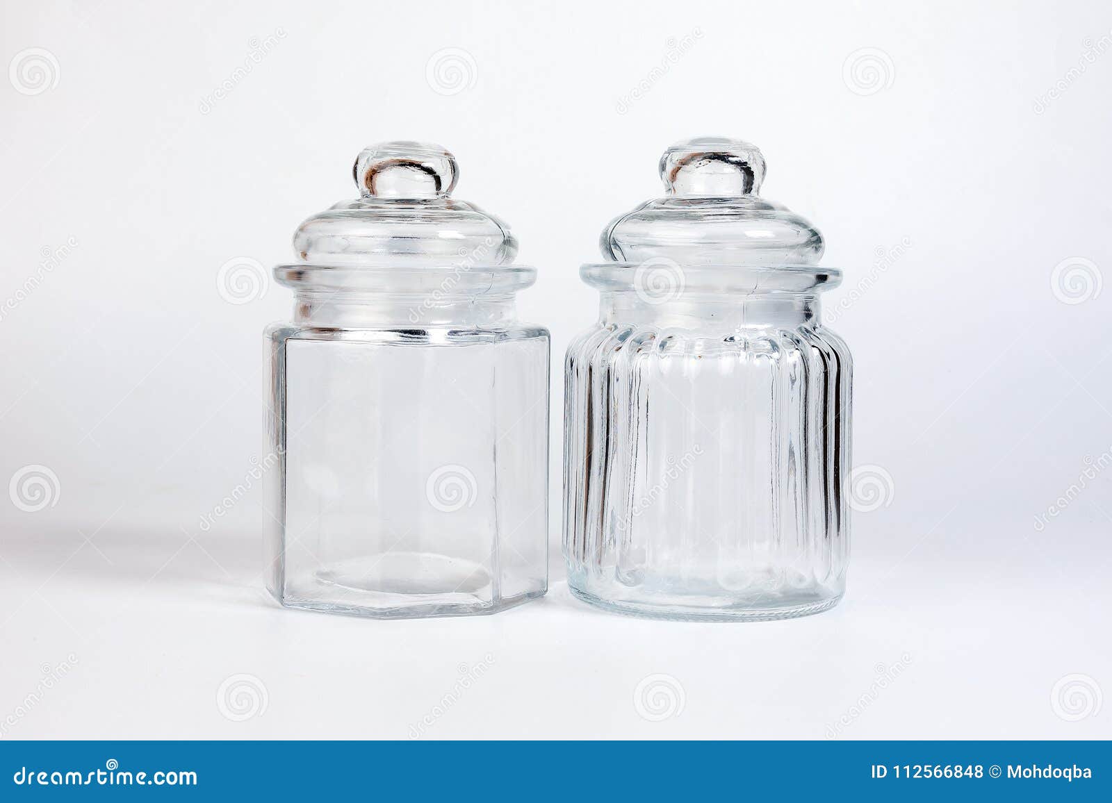 Glass Jar Glass Lid Stock Photo Image Of Food Single 112566848