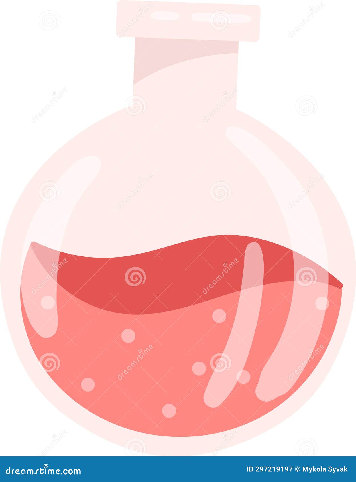 Glass Jar with Liquid stock illustration. Illustration of white 297219197