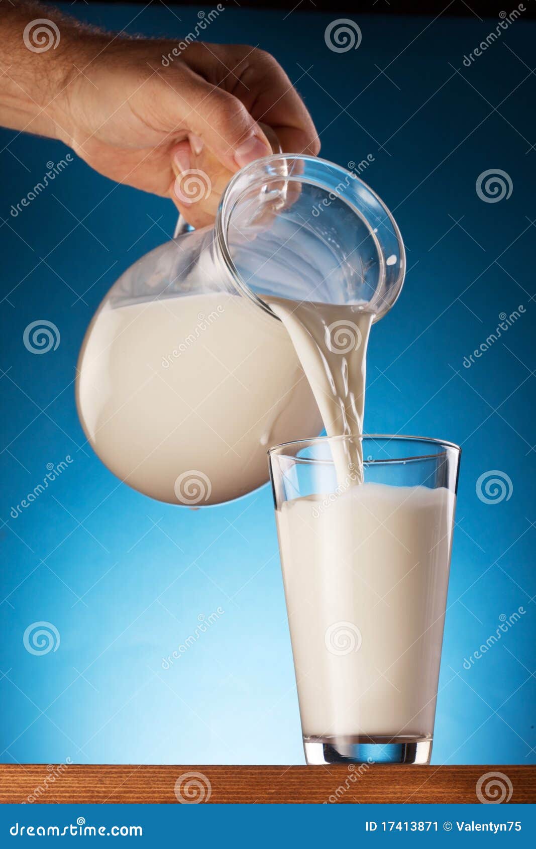 Glass and Jar of Milk. Photo. Stock Image Image of product, food