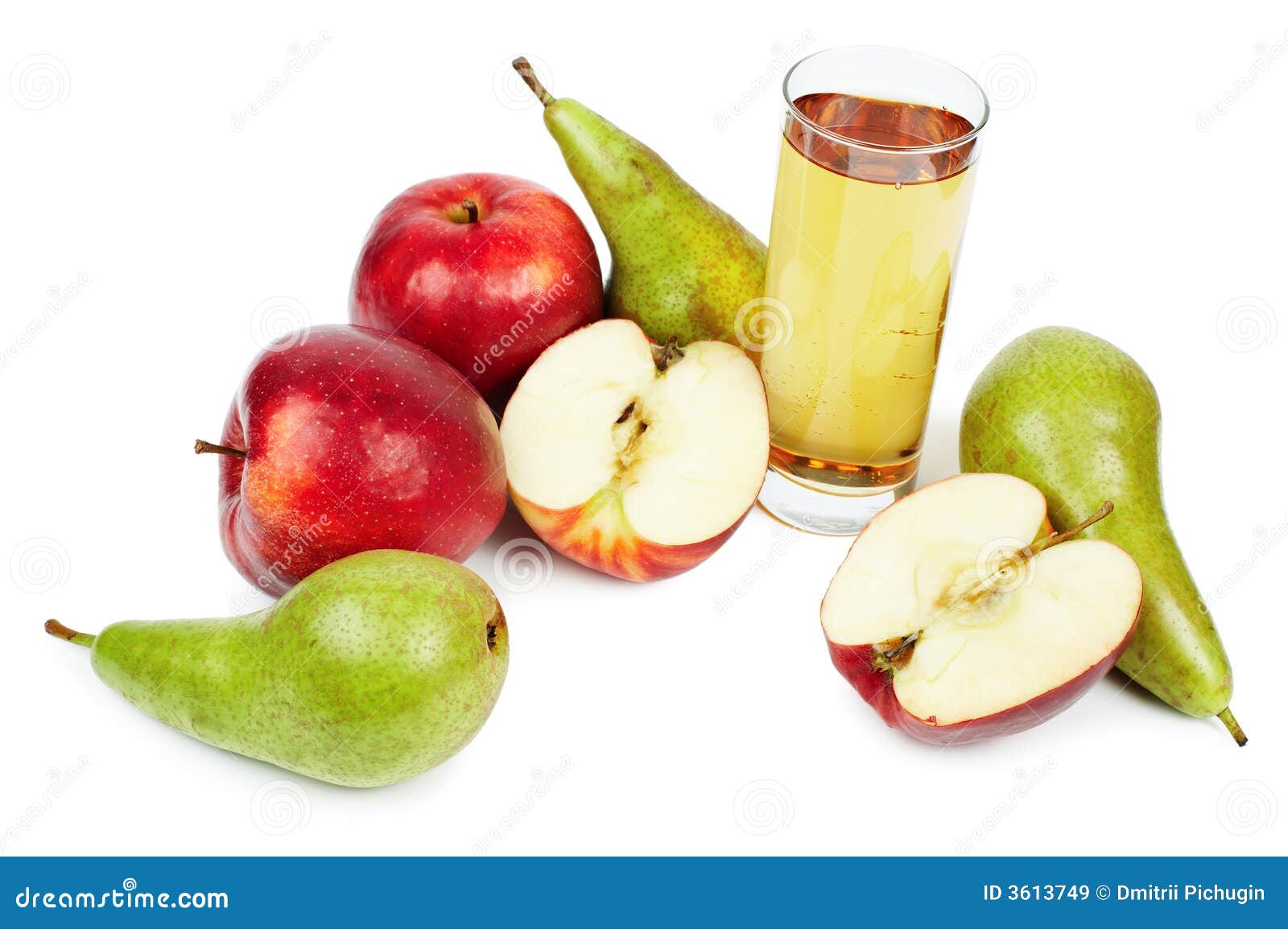 Glass of Juice, Apples and Pears Stock Image Image of fruit, juicy