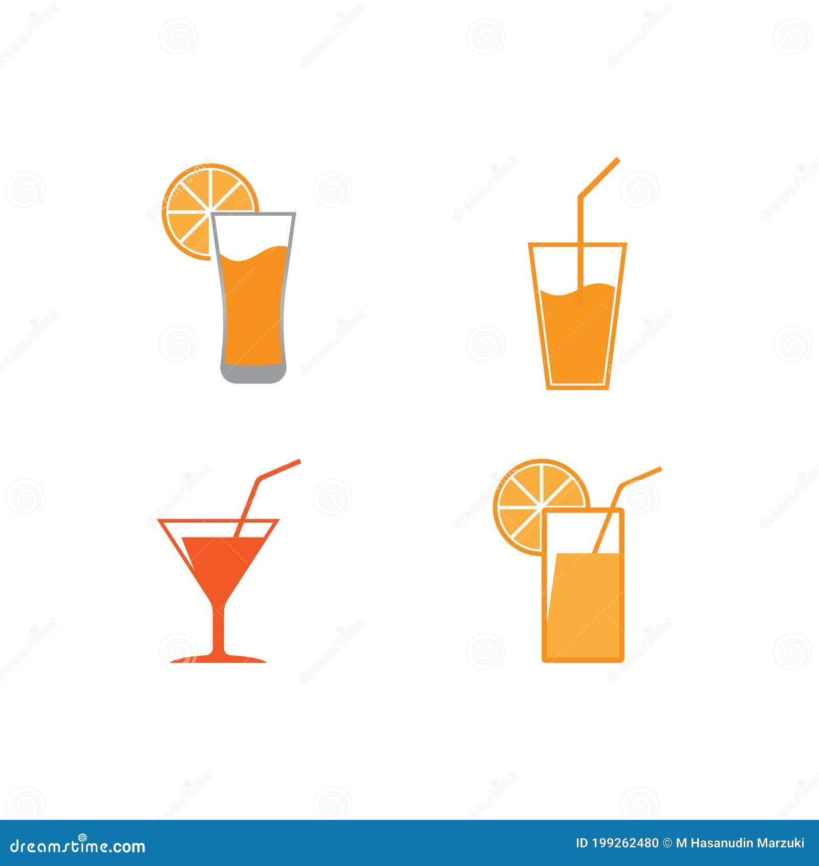 Glass juice logo stock vector. Illustration of food 199262480