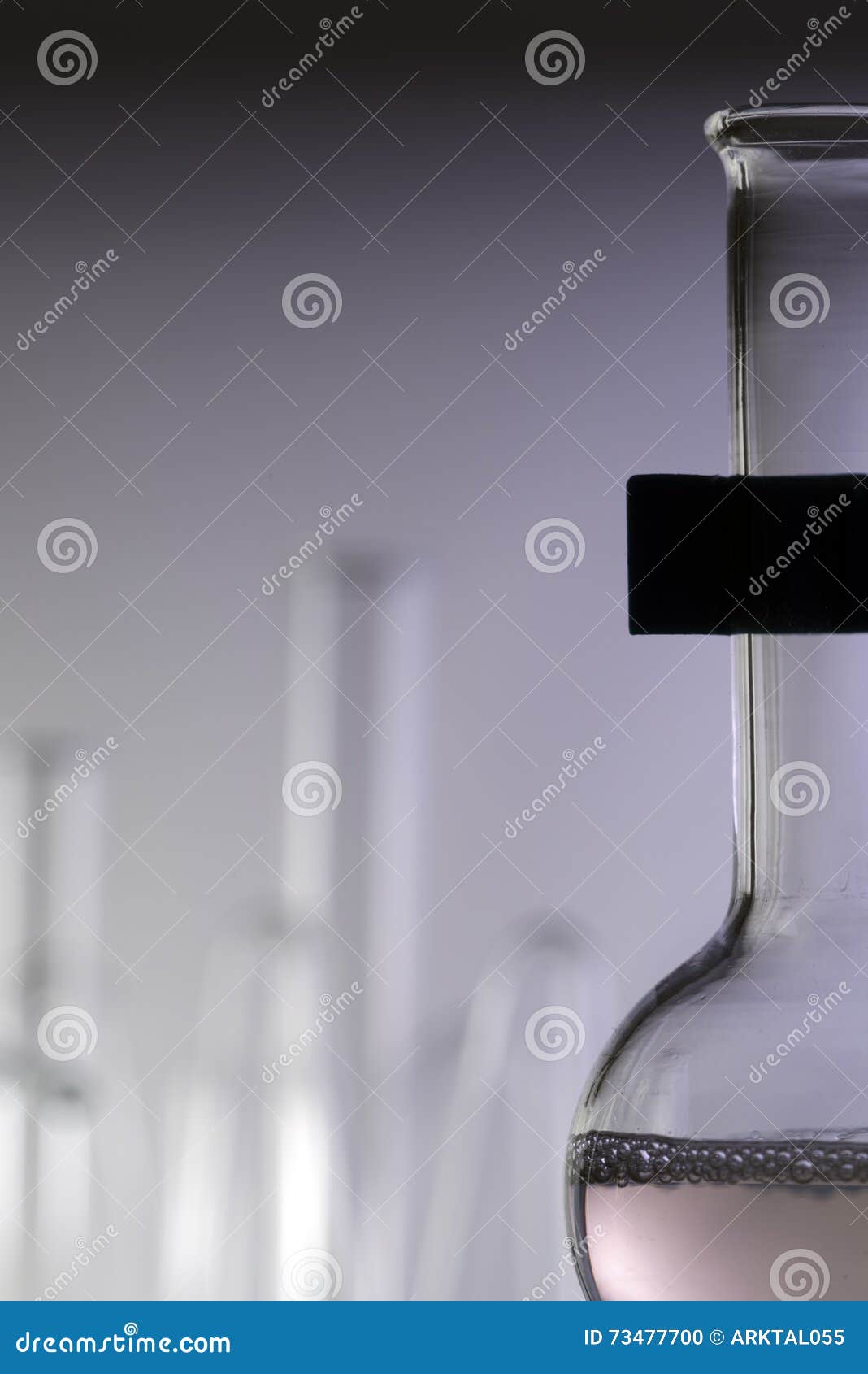 Glass lab tubes stock photo. Image of beaker, laboratory 73477700