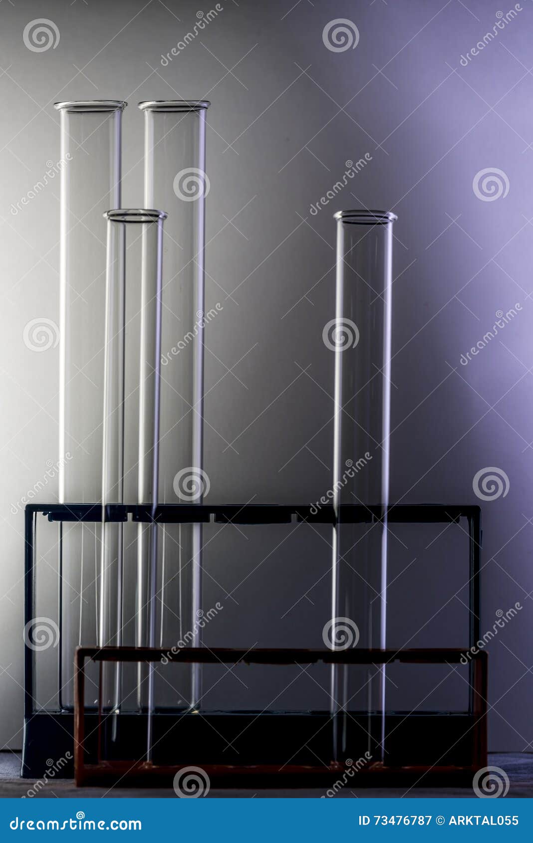 Glass lab tubes stock image. Image of equipment, flask 73476787