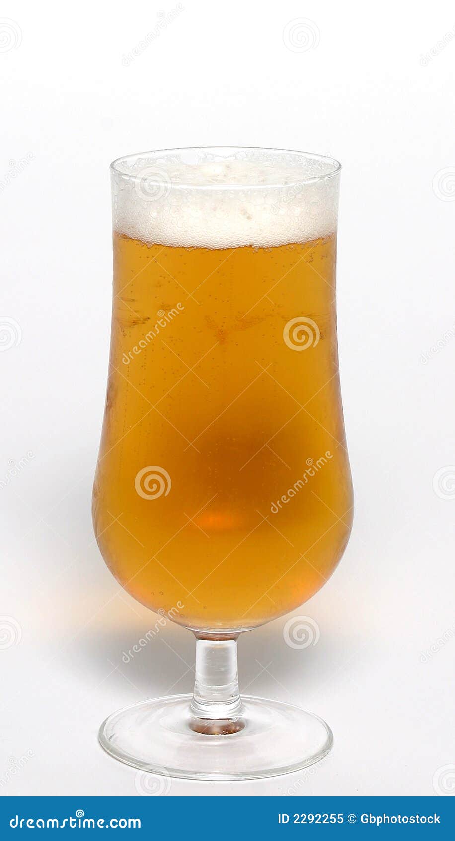 Glass of lager stock image. Image of glass, froth, cold 2292255