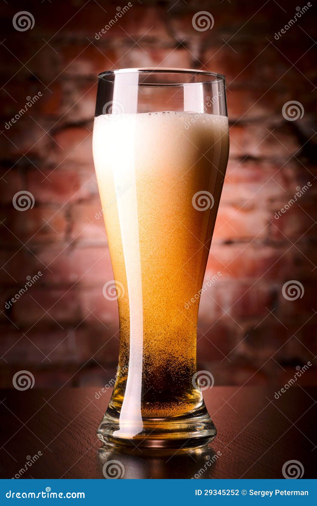Glass of lager stock photo. Image of pint, lager, macro 29345252