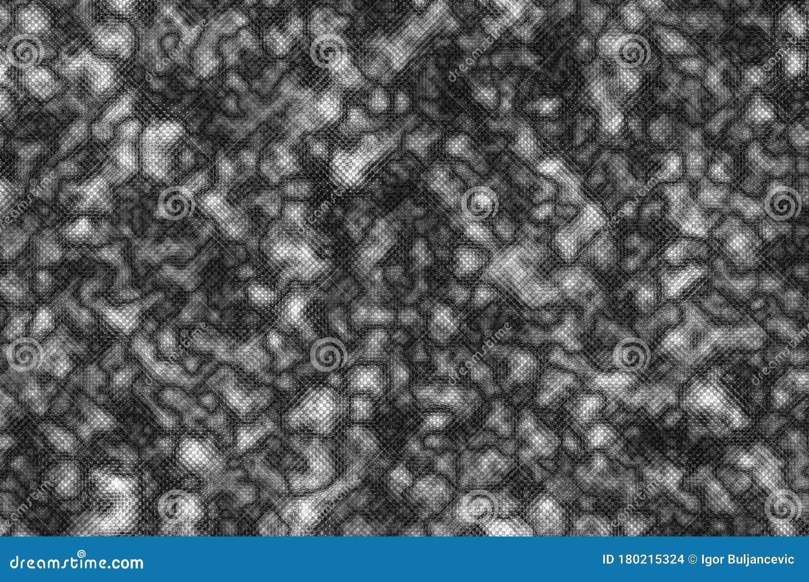 Glass Texture on a Glossy Background. Synthetic Fluid Glass on Shiny