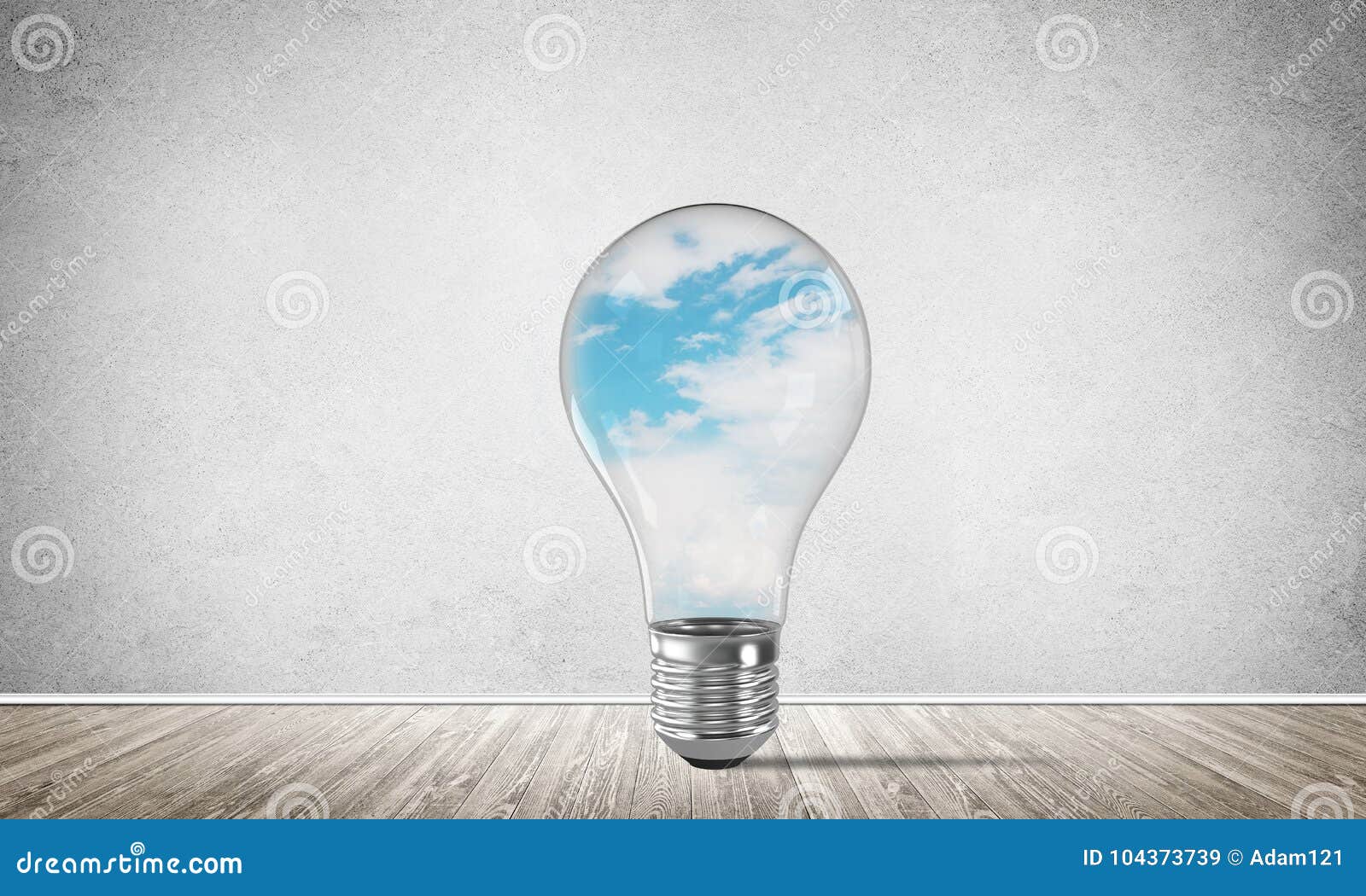 eco innovations concept by means of lightbulb.