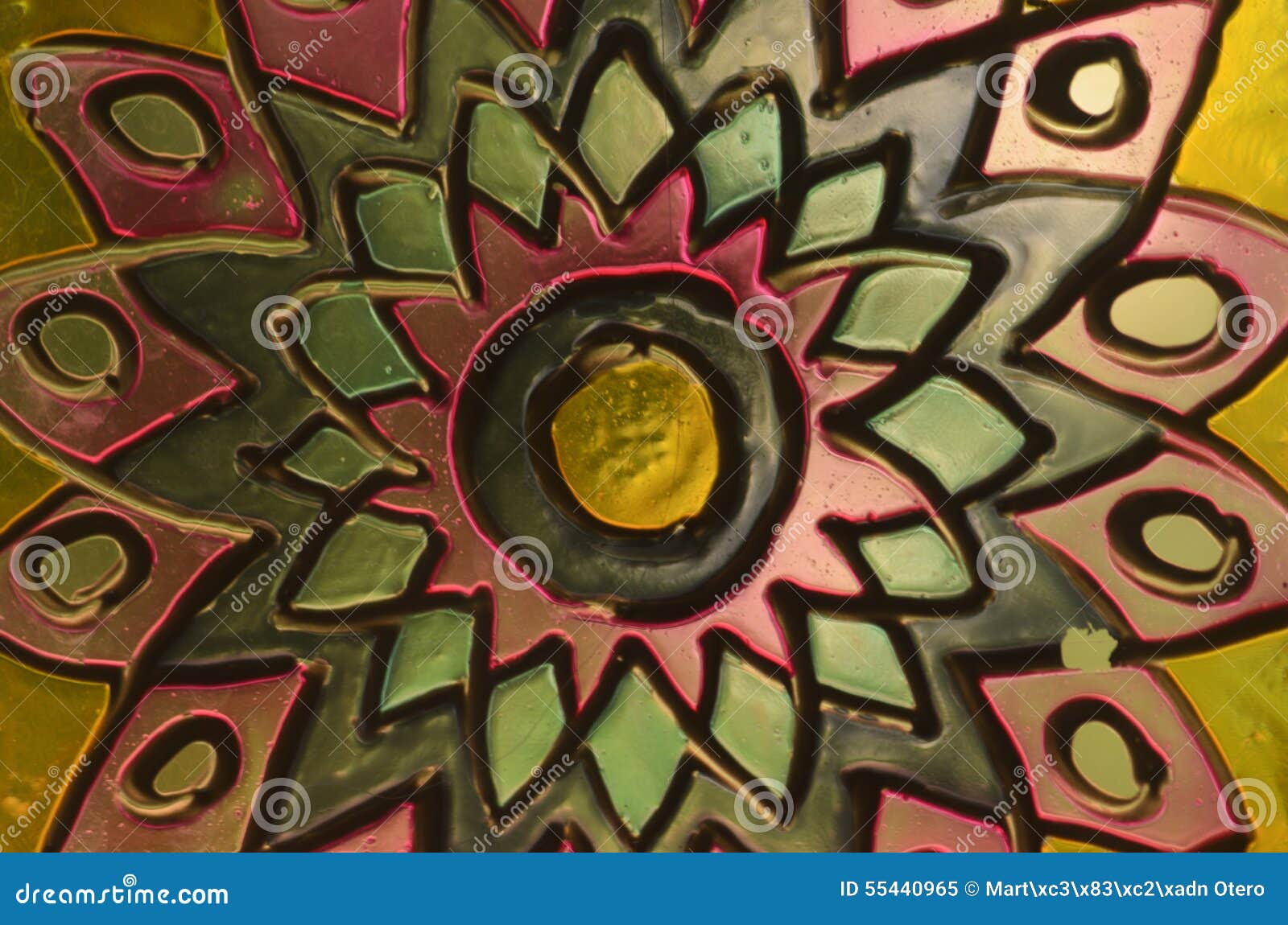 Glass mandala stock image. Image of ethnic, arabic, flower - 55440965
