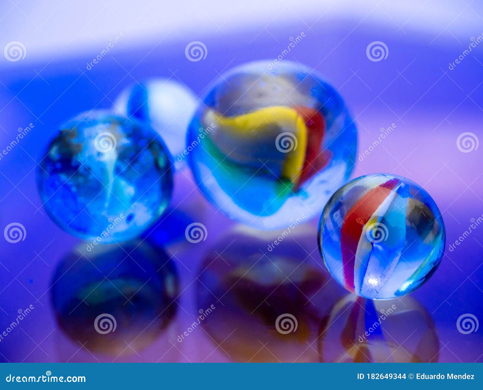 Colored Clear Glass Marbles. Stock Photo Image of colours, lucid 182649344