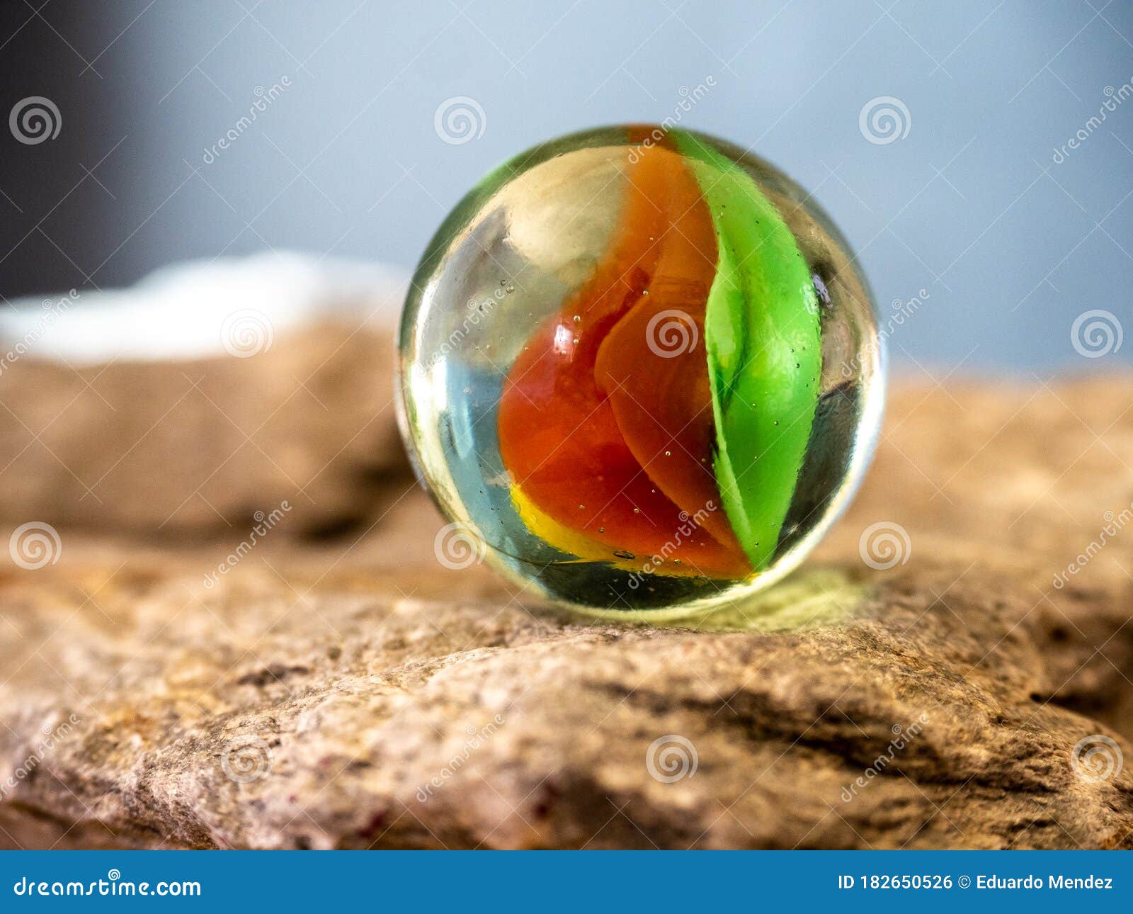 Colored Clear Glass Marbles. Stock Photo Image of background, jack