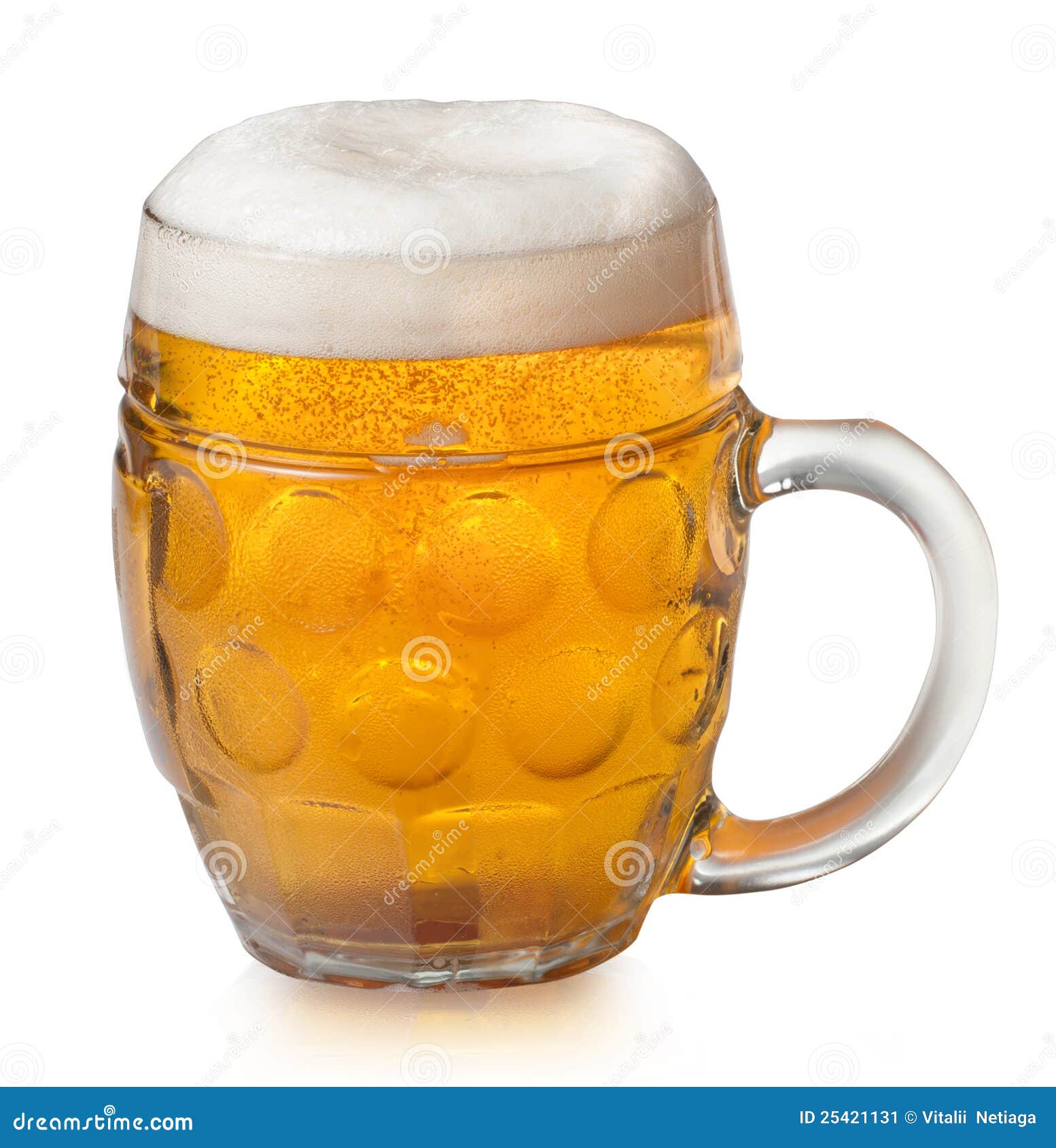 Glass og lager beer stock image. Image of fresh, isolated 25421131