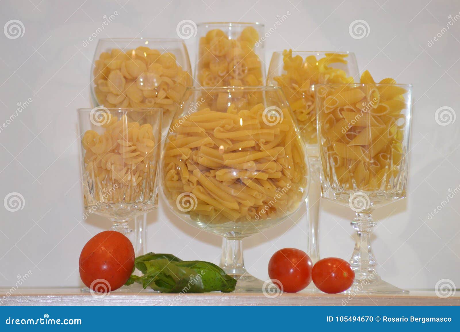 Cocktail italian pasta stock photo. Image of cuisine 105494670