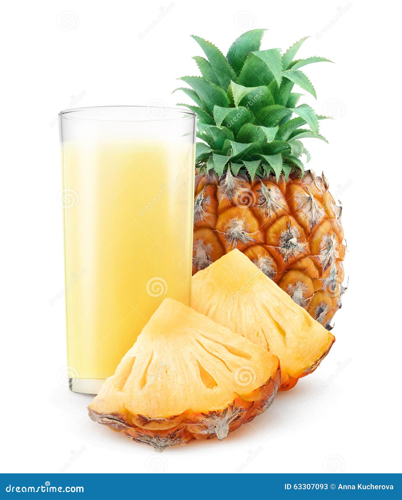 Pineapple Juice RoyaltyFree Stock Photography