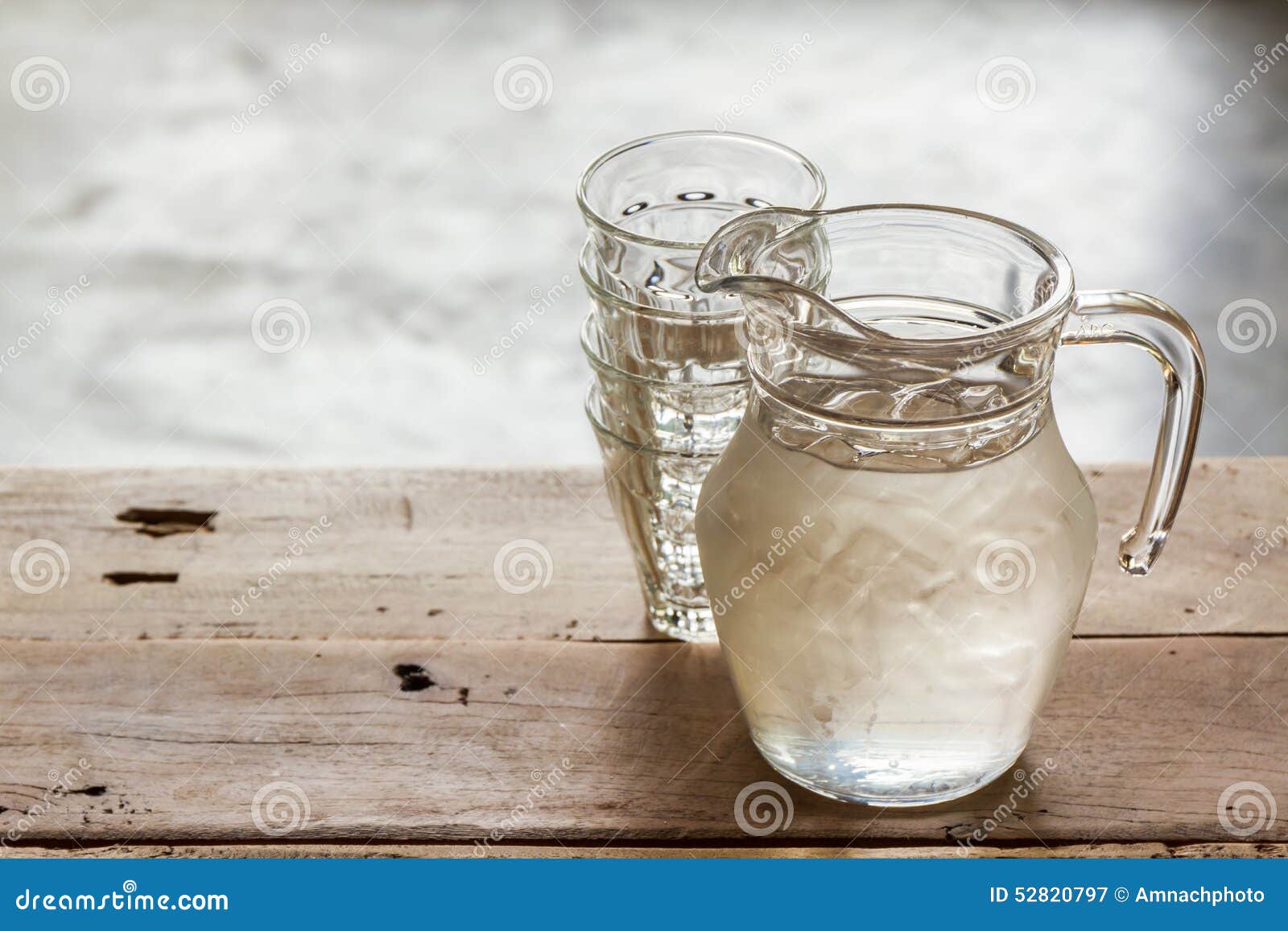 Glass Water Jug Stock Photo, Picture and Royalty Free Image. Image 21094031.