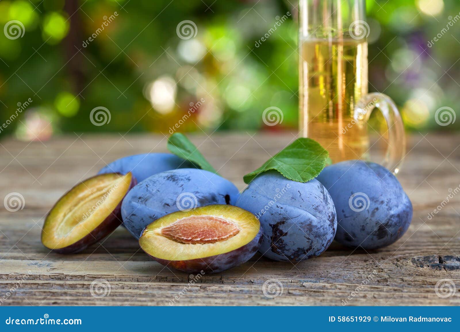 Glass of Plum Alcohol Brandy Stock Image Image of health, berry 58651929