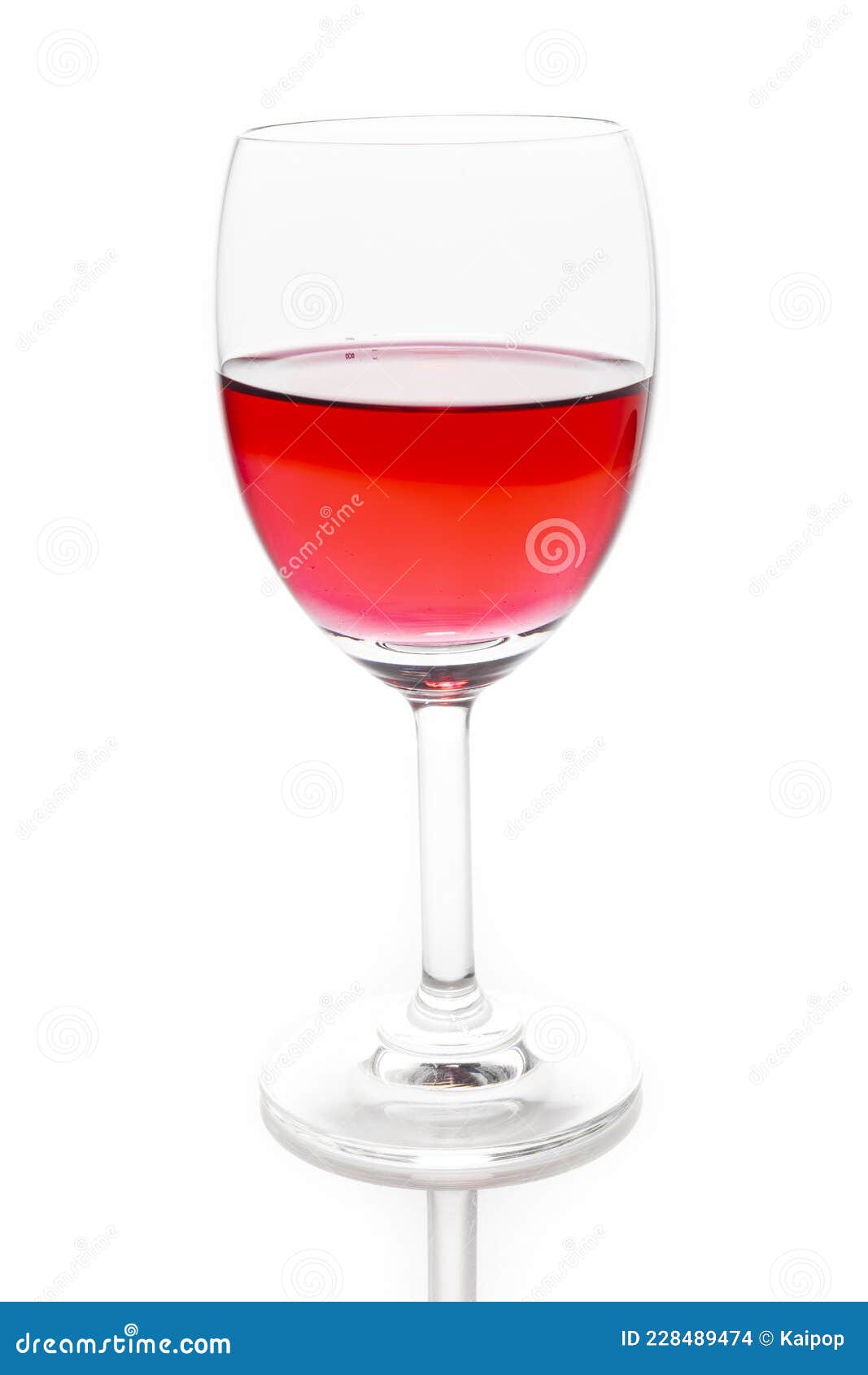 Glass of Red Wine on a White Background Stock Photo Image of love