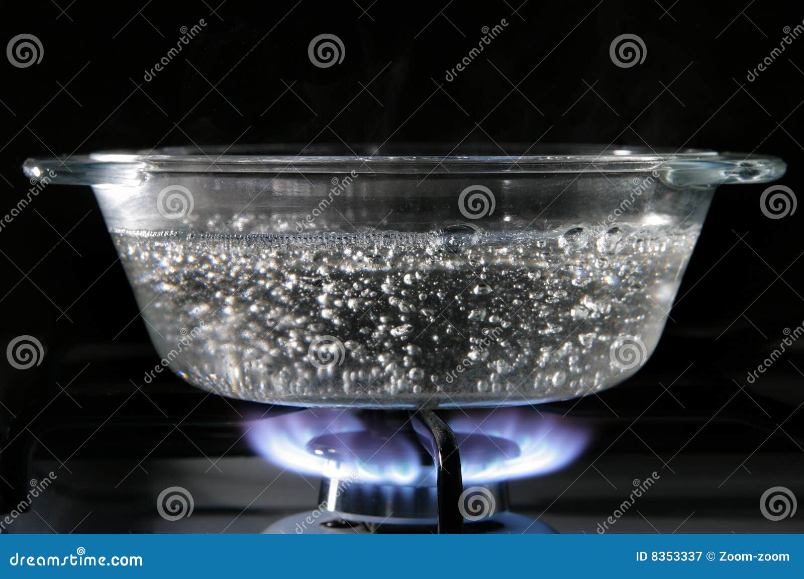 Glass saucepan stock image. Image of copy, boiling, bouillon 8353337