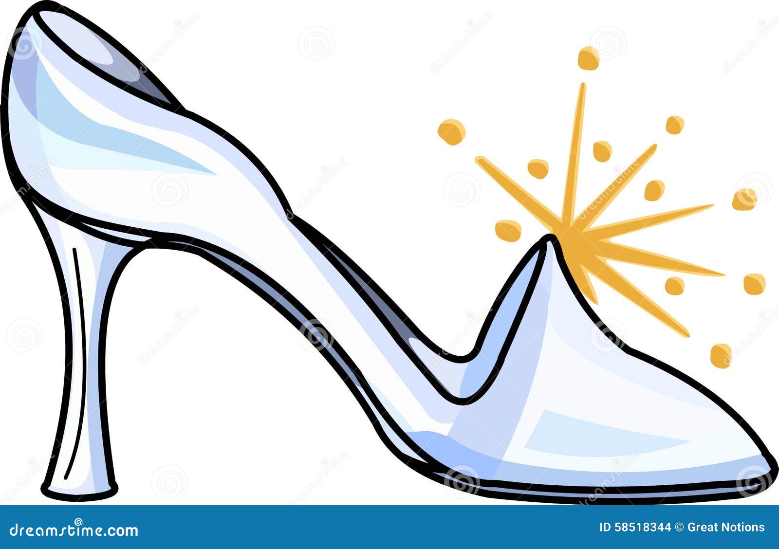 princess shoes clip art - photo #33