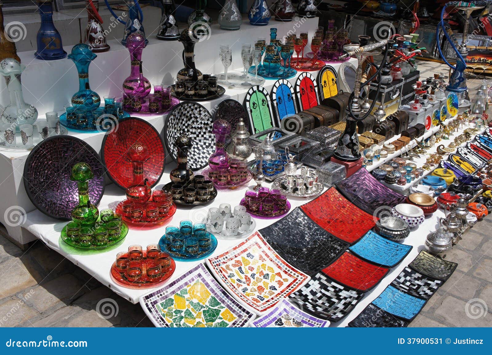 Glass souvenirs stock image. Image of decor, design, glass 37900531