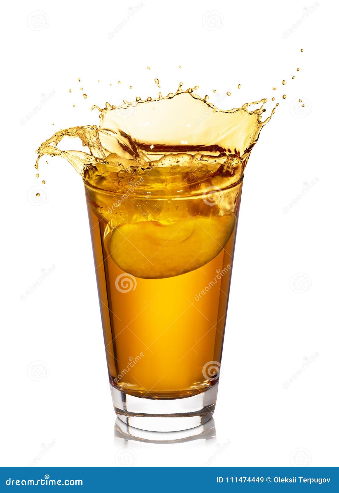 Download Glass Of Splashing Apple Juice Stock Image Image Of Apple Yellow 111474449 Yellowimages Mockups