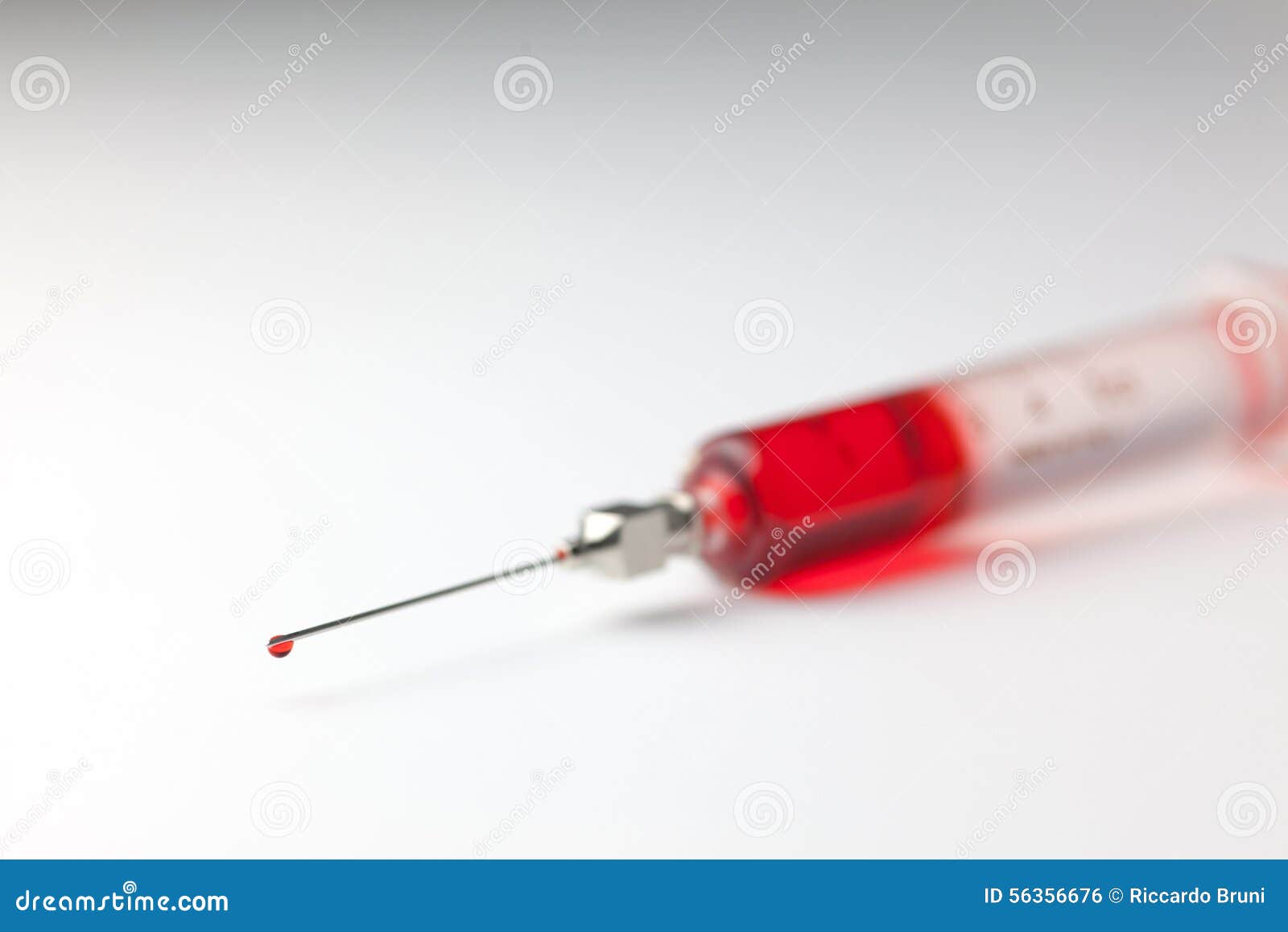 Glass syringe with needle stock photo. Image of glass 56356676