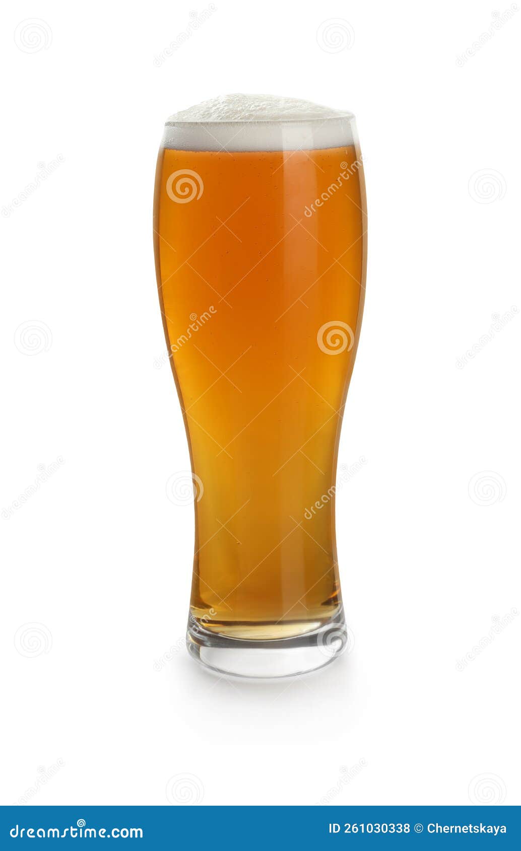 Glass of Tasty Light Beer on White Background Stock Photo Image of