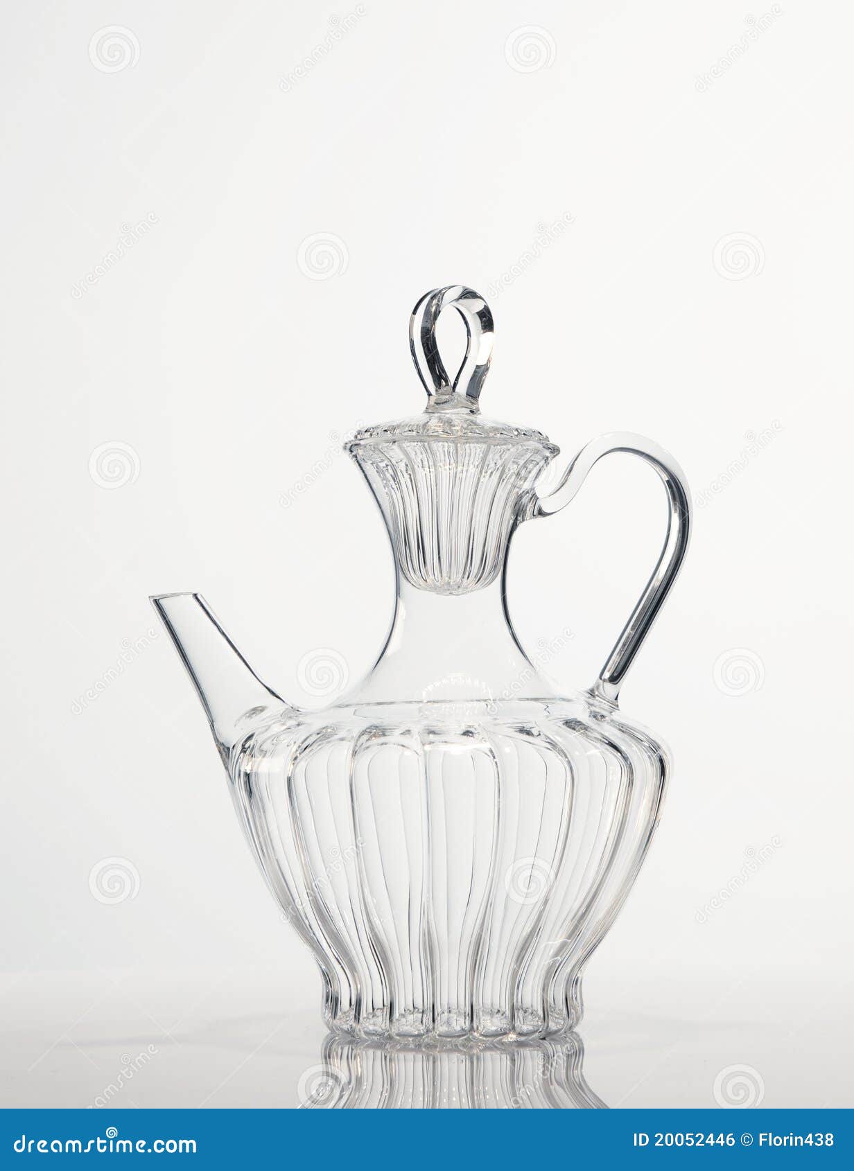 Glass tea carafe stock photo. Image of carafe, classic 20052446