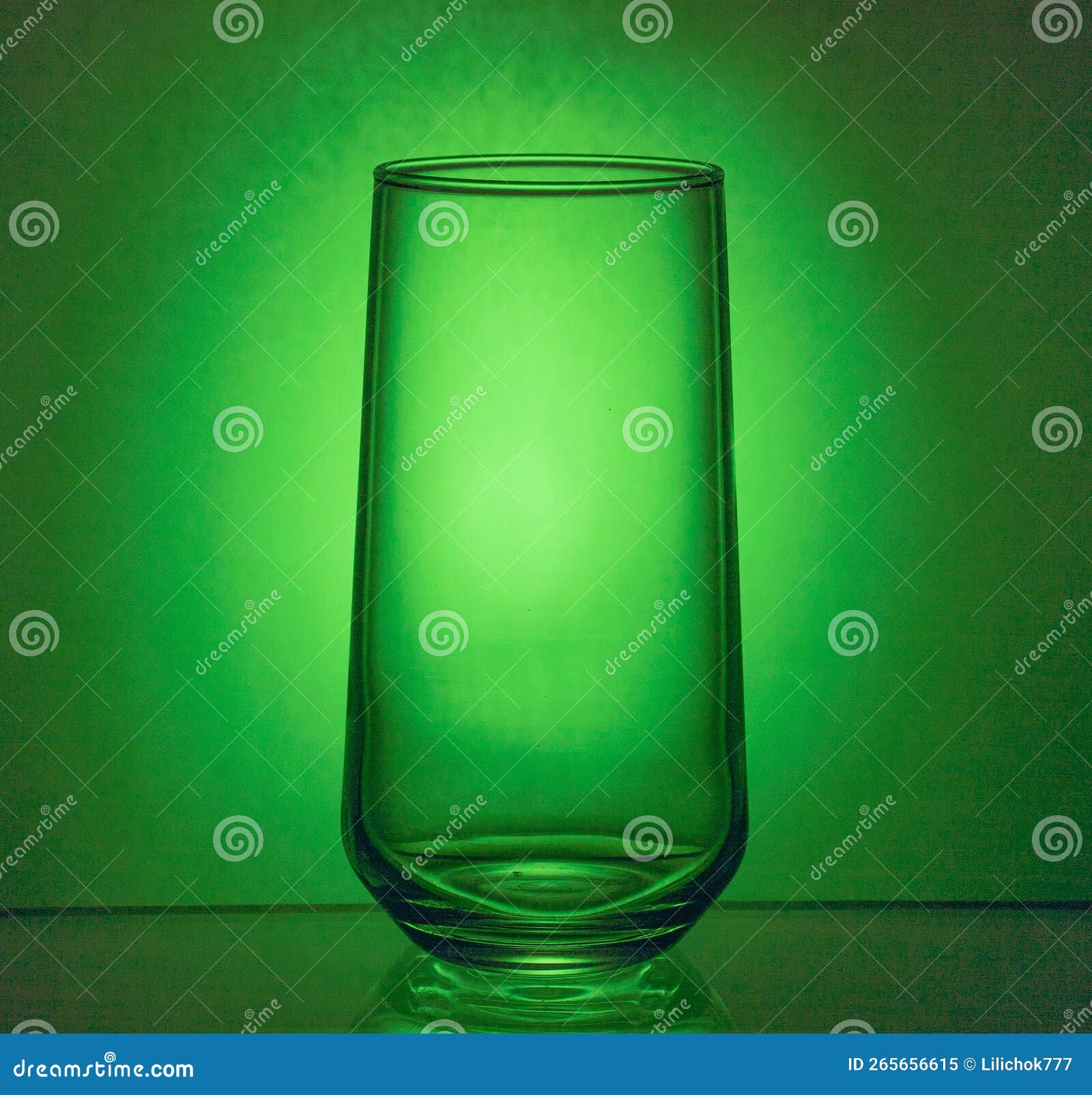 Glass To the Green Light in Green Stock Image Image of subject, glass