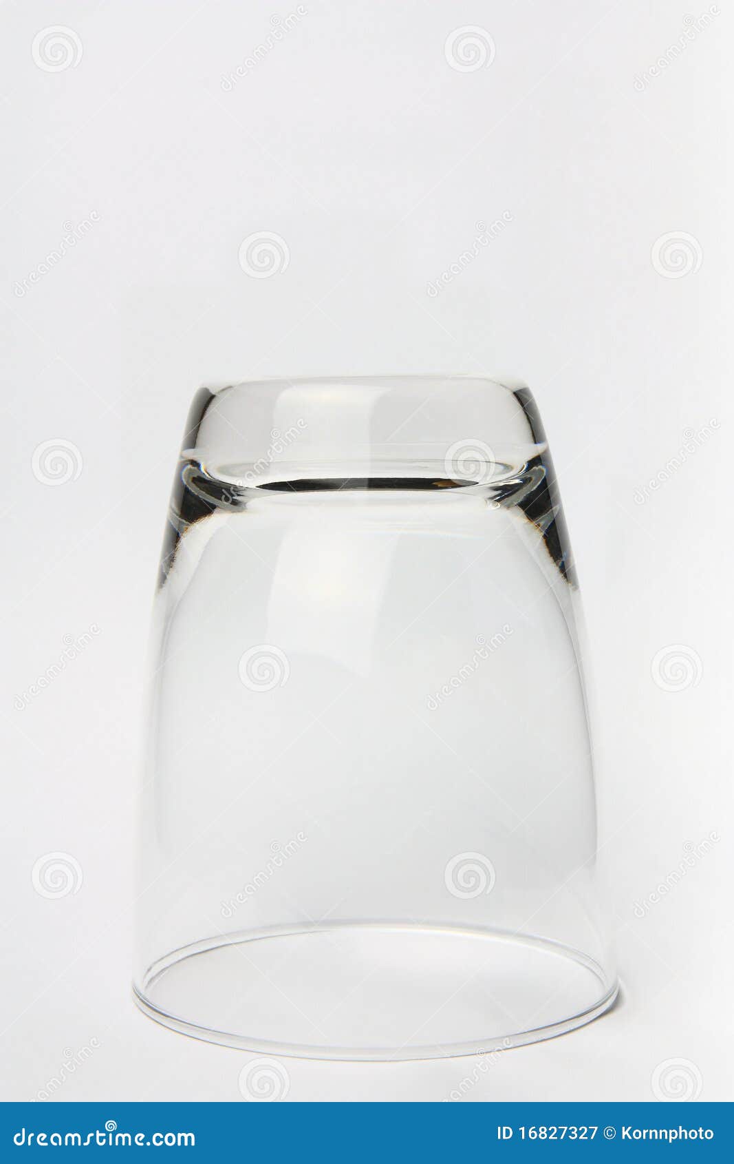 Glass upside down stock image. Image of vacant, kitchen 16827327