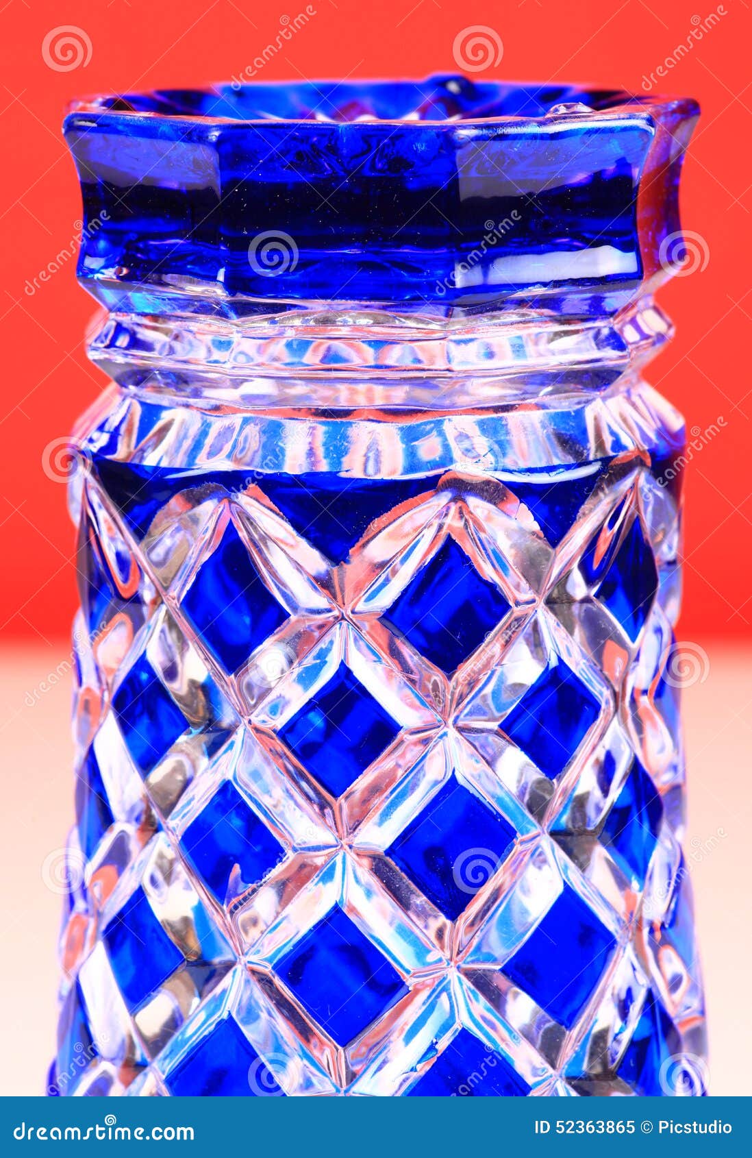Glass vase design stock image. Image of cutting, squares 52363865