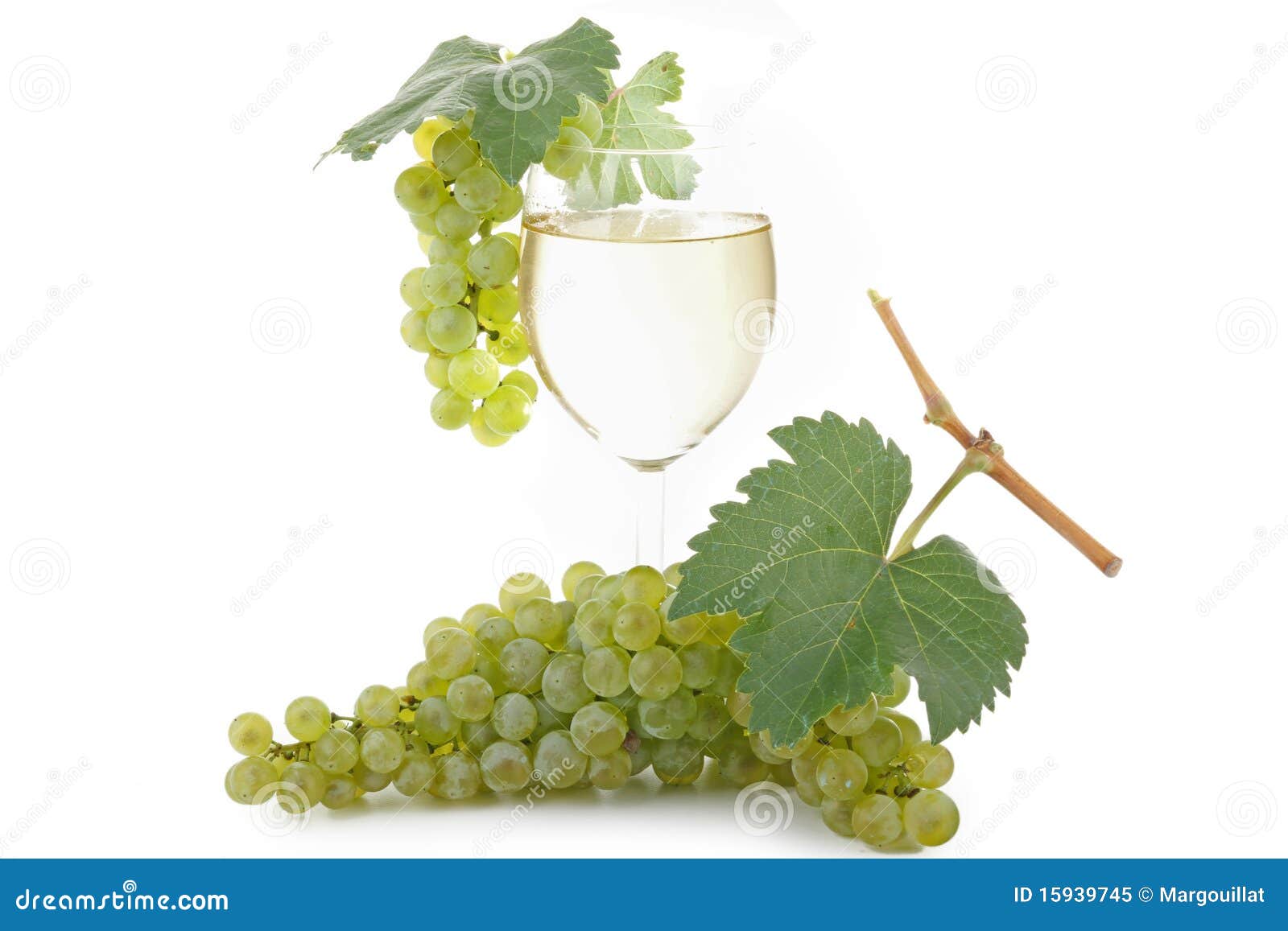 Glass of vine and grape stock image. Image of grape, beverage 15939745