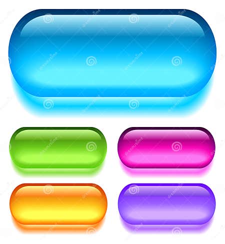 Glass web button stock vector. Illustration of buttons - 20281837
