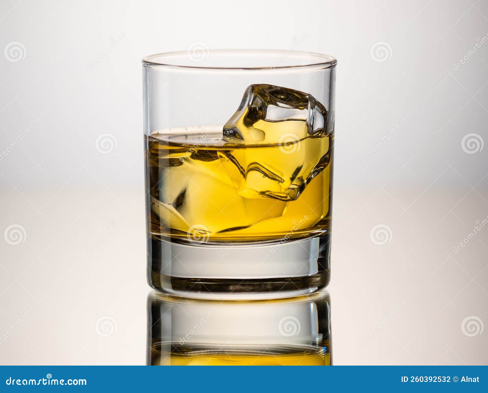 Glass of Whisky on the Rocks Stock Photo Image of tumbler, whiskey 260392532