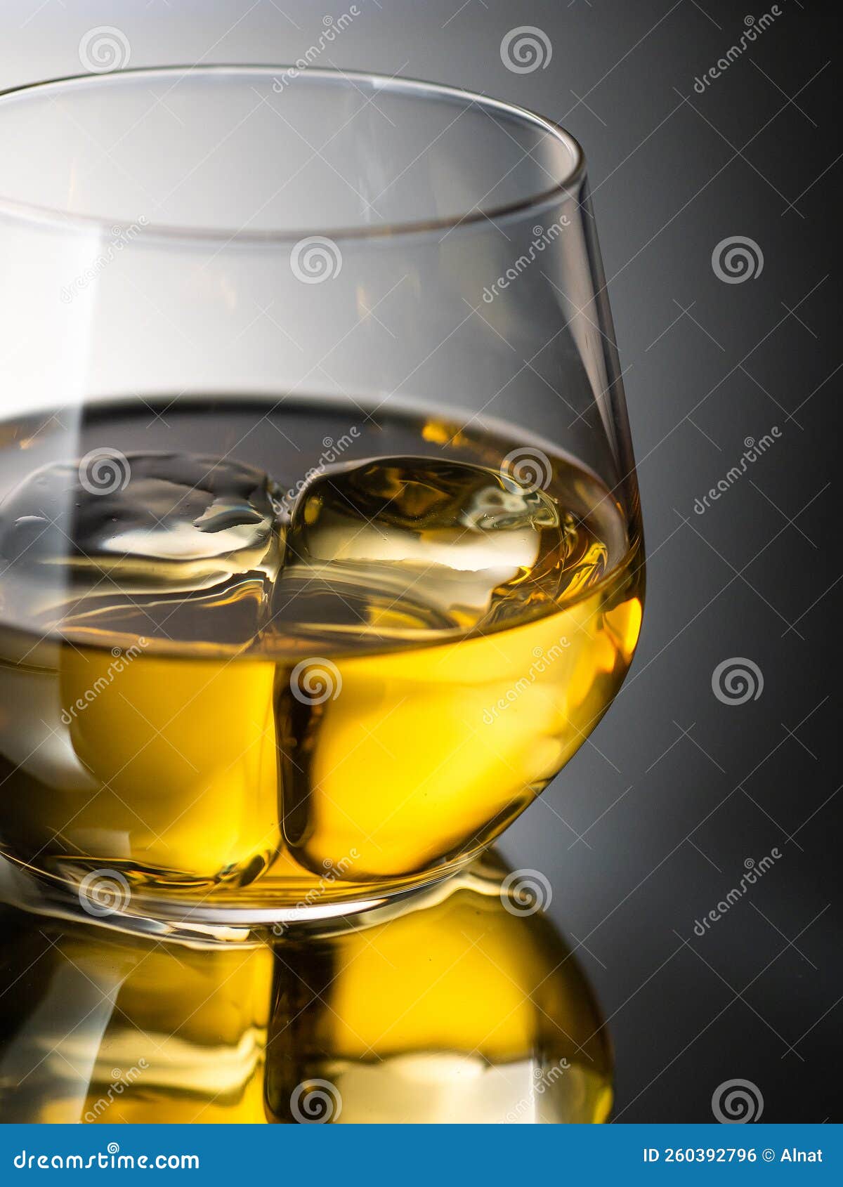 Glass of Whisky on the Rocks Stock Photo Image of cocktail